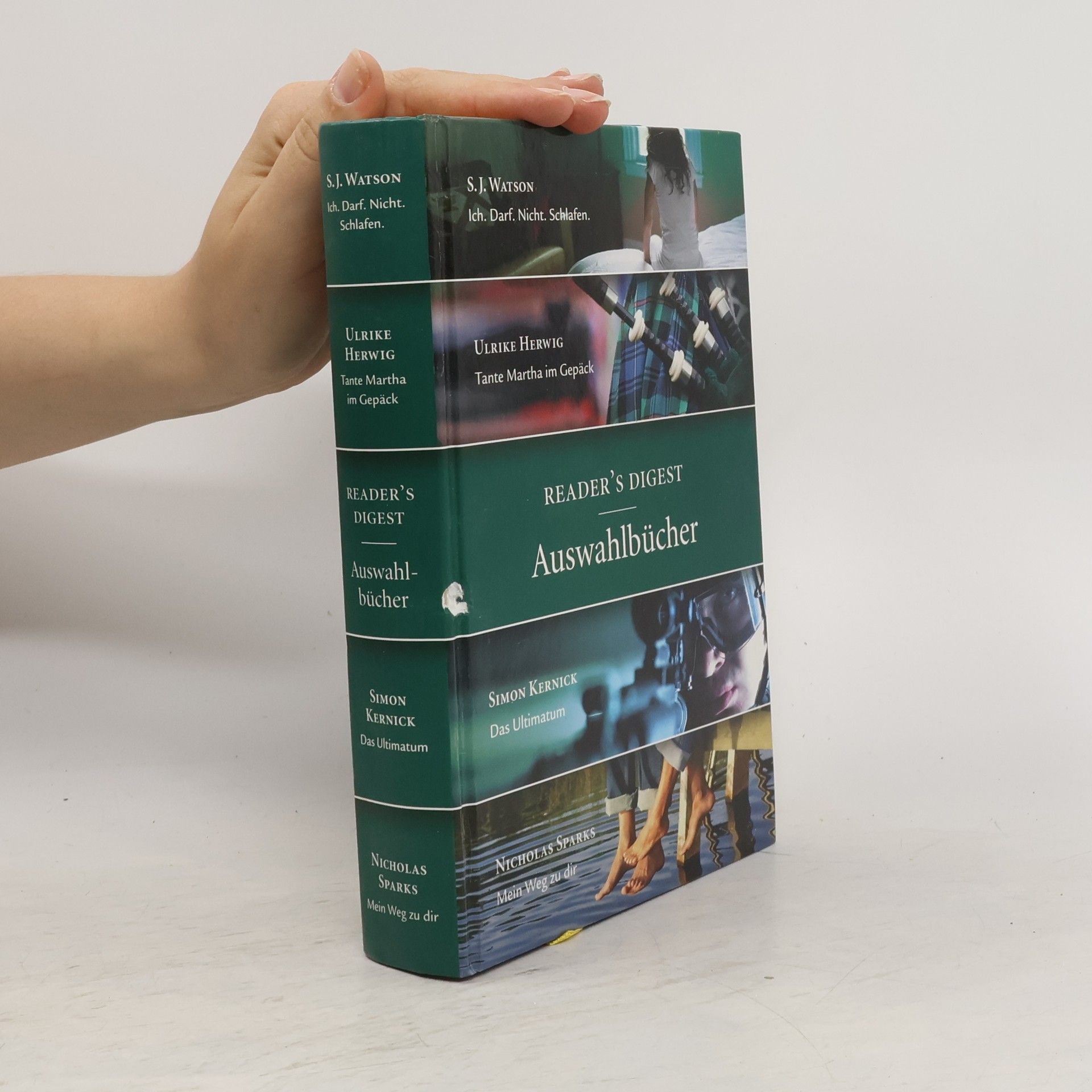 Simon Kernick Reader's Digest Auswahlbücher. Ich. Darf. Nicht. Schlafen. Tante Martha im Gepack. Das Ultimatum. Mein Weg zu dir.