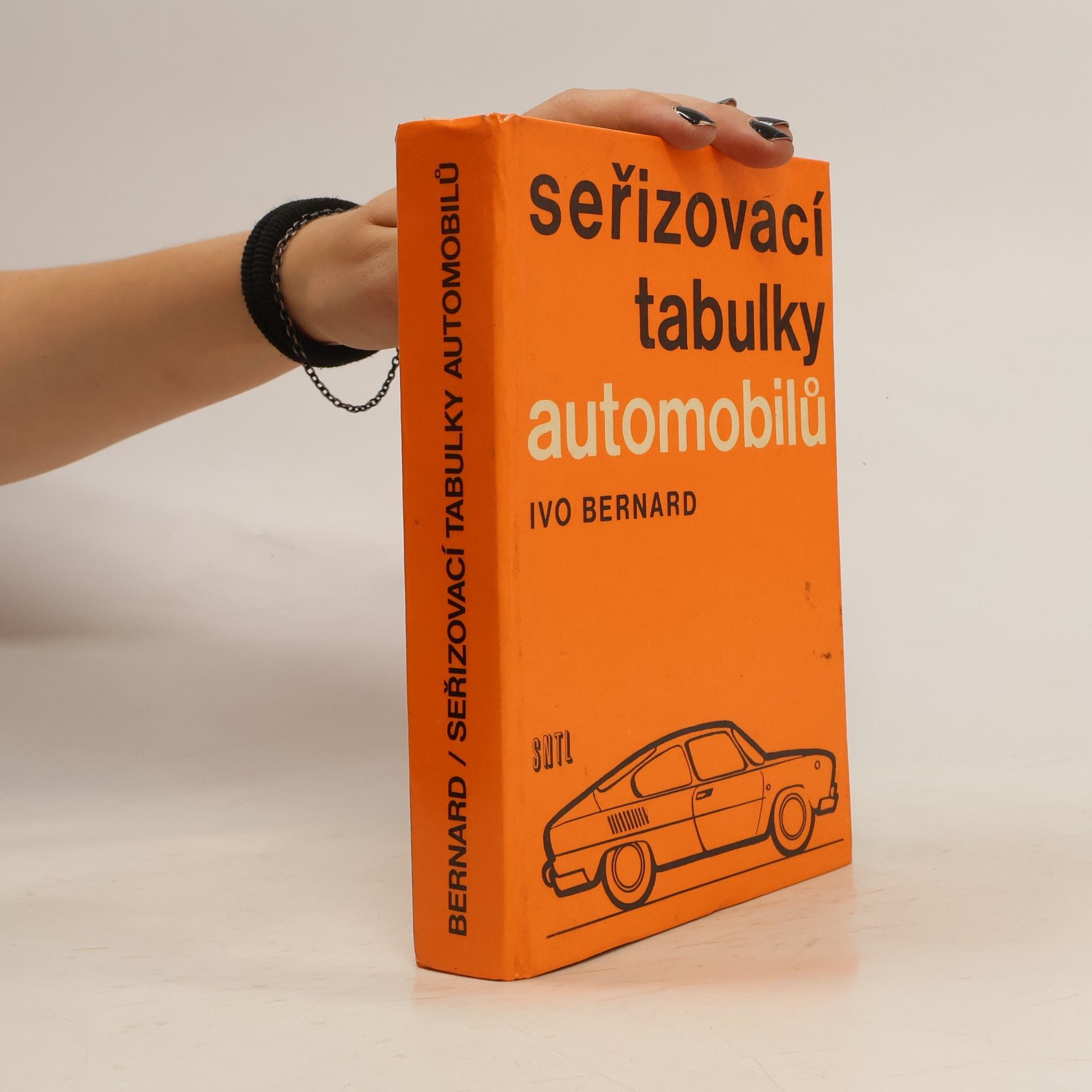 Ivo Bernard Seřizovací tabulky automobilů