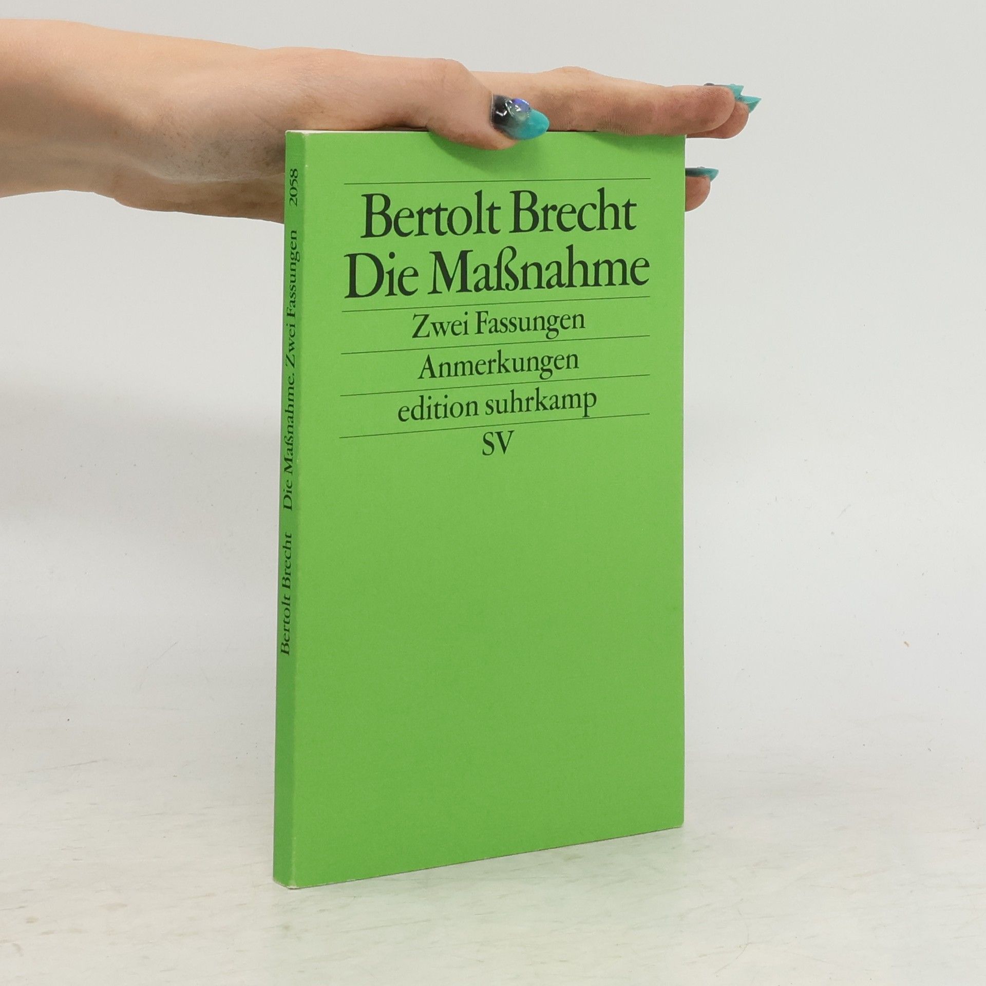 Bertolt Brecht Die Maßnahme