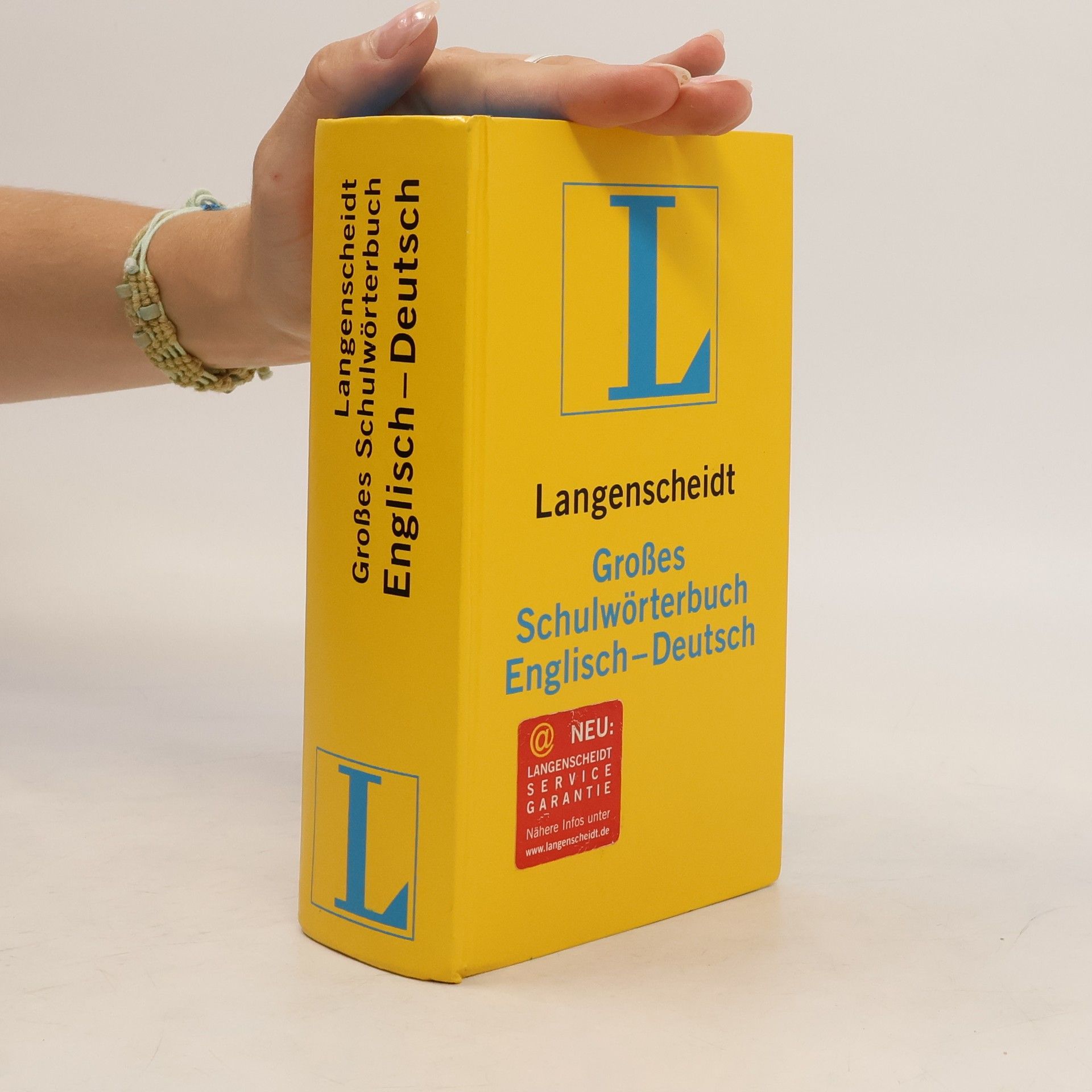Heinz Messinger Langenscheidts Großes Schulwörterbuch, English - Deutch
