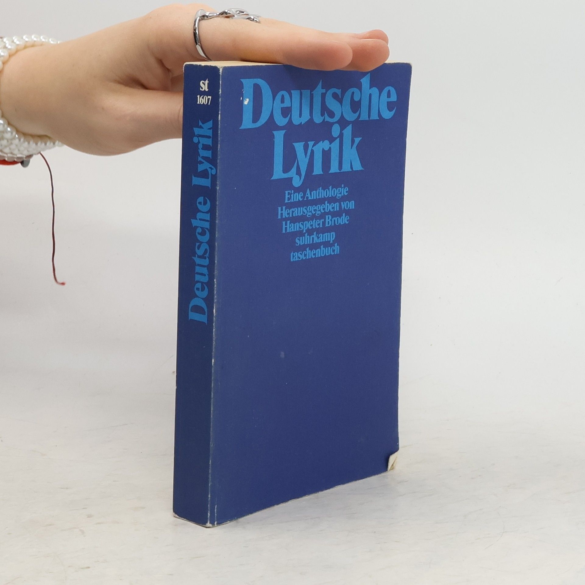 Hanspeter Brode Deutsche Lyrik. Eine Anthologie