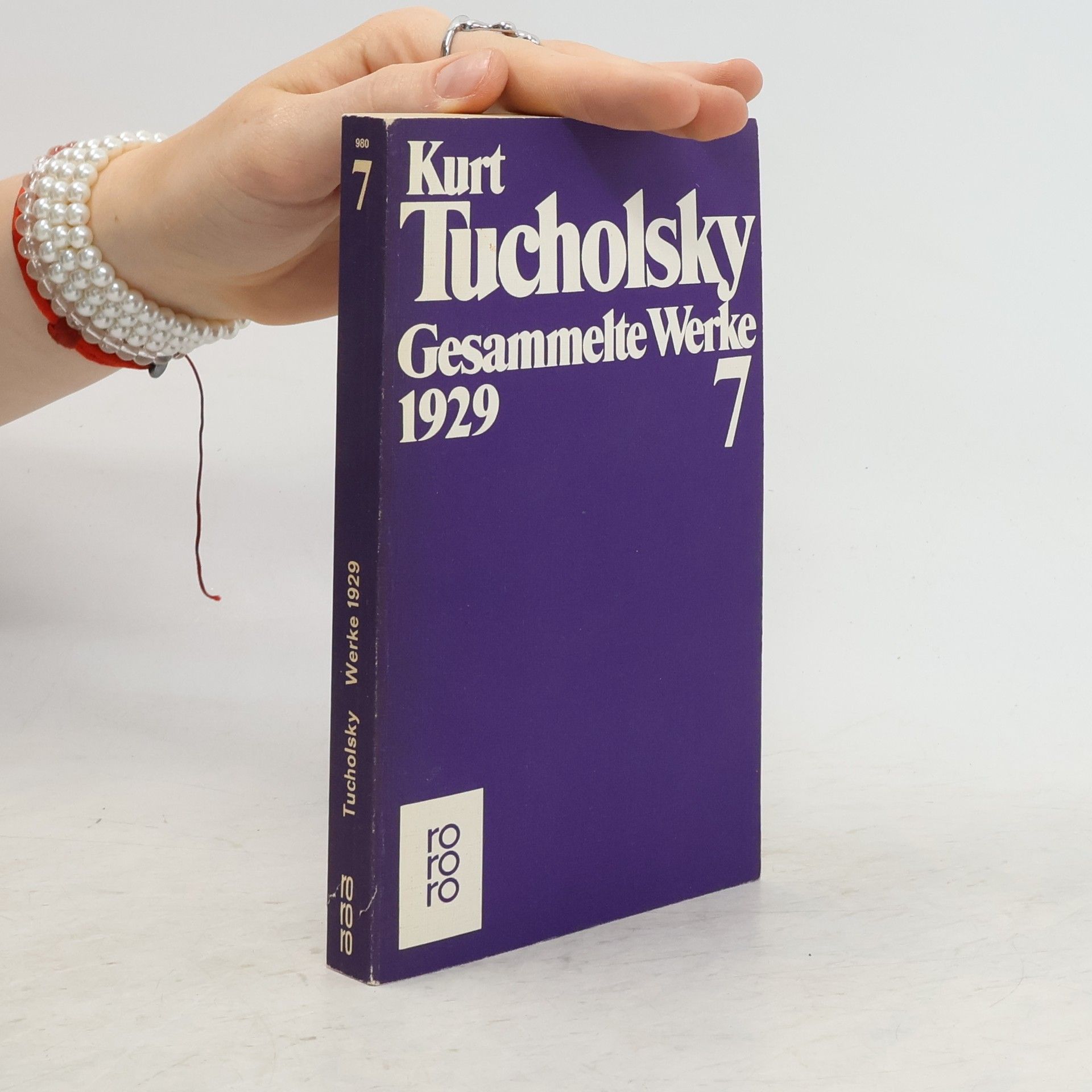 Kurt Tucholsky Gesammelte Werke VII. 1929.