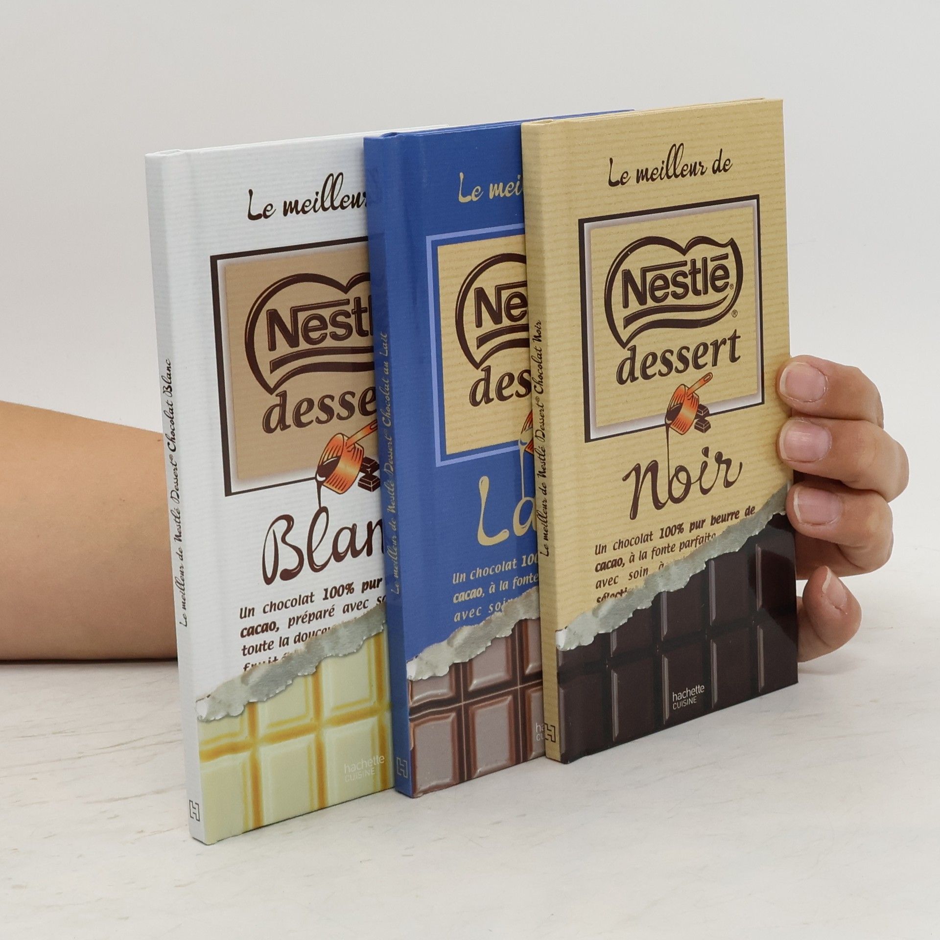 Collectif d'auteurs Nestlé dessert. Blanc. Lait. Noir