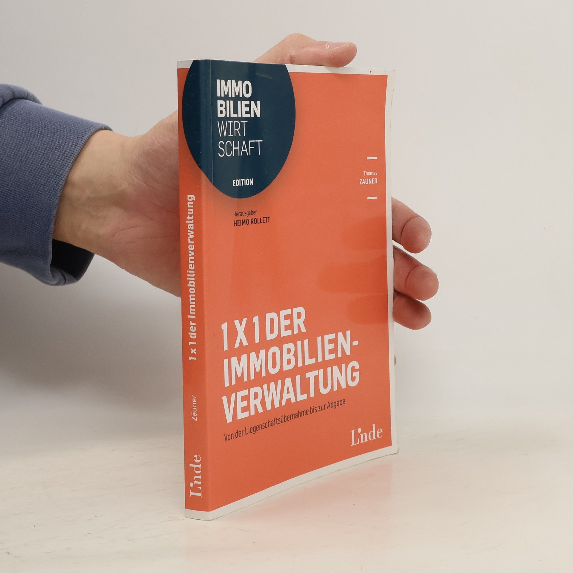 Thomas Zauner 1 x 1 der Immobilienverwaltung