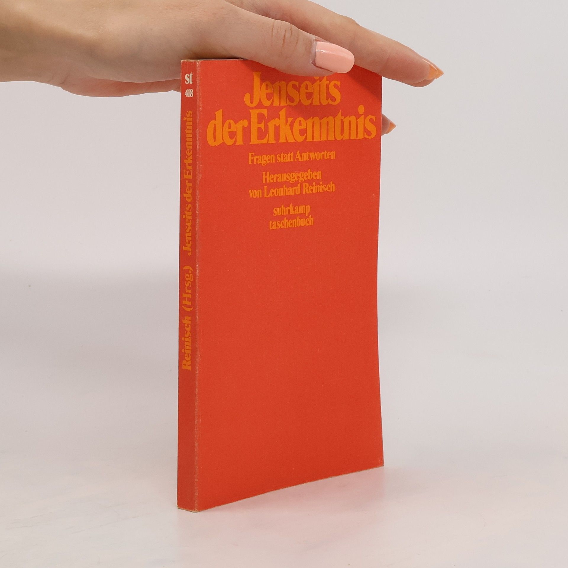 Leonhard Reinisch Jenseits der Erkenntnis