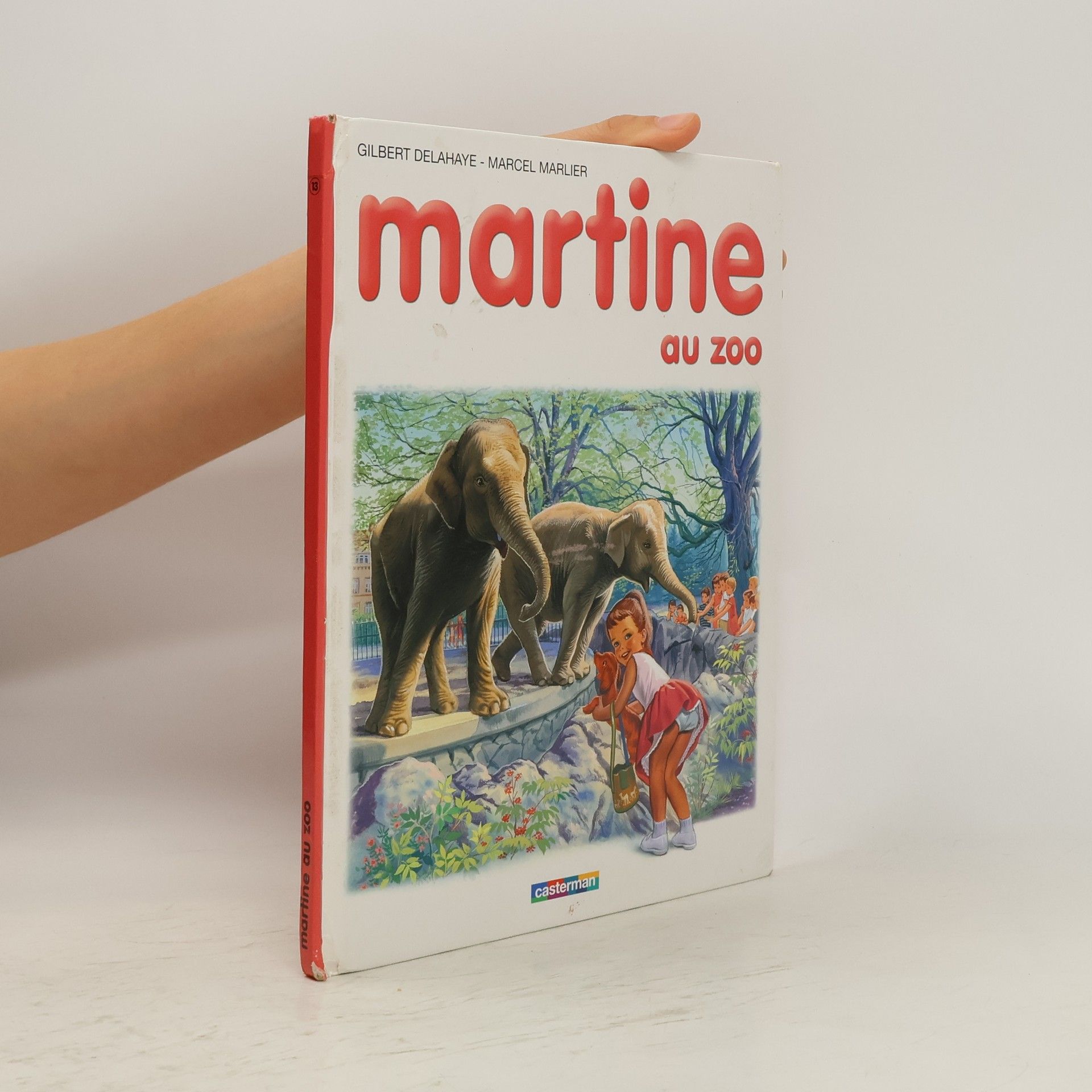 Gilbert Delahaye Martine au zoo