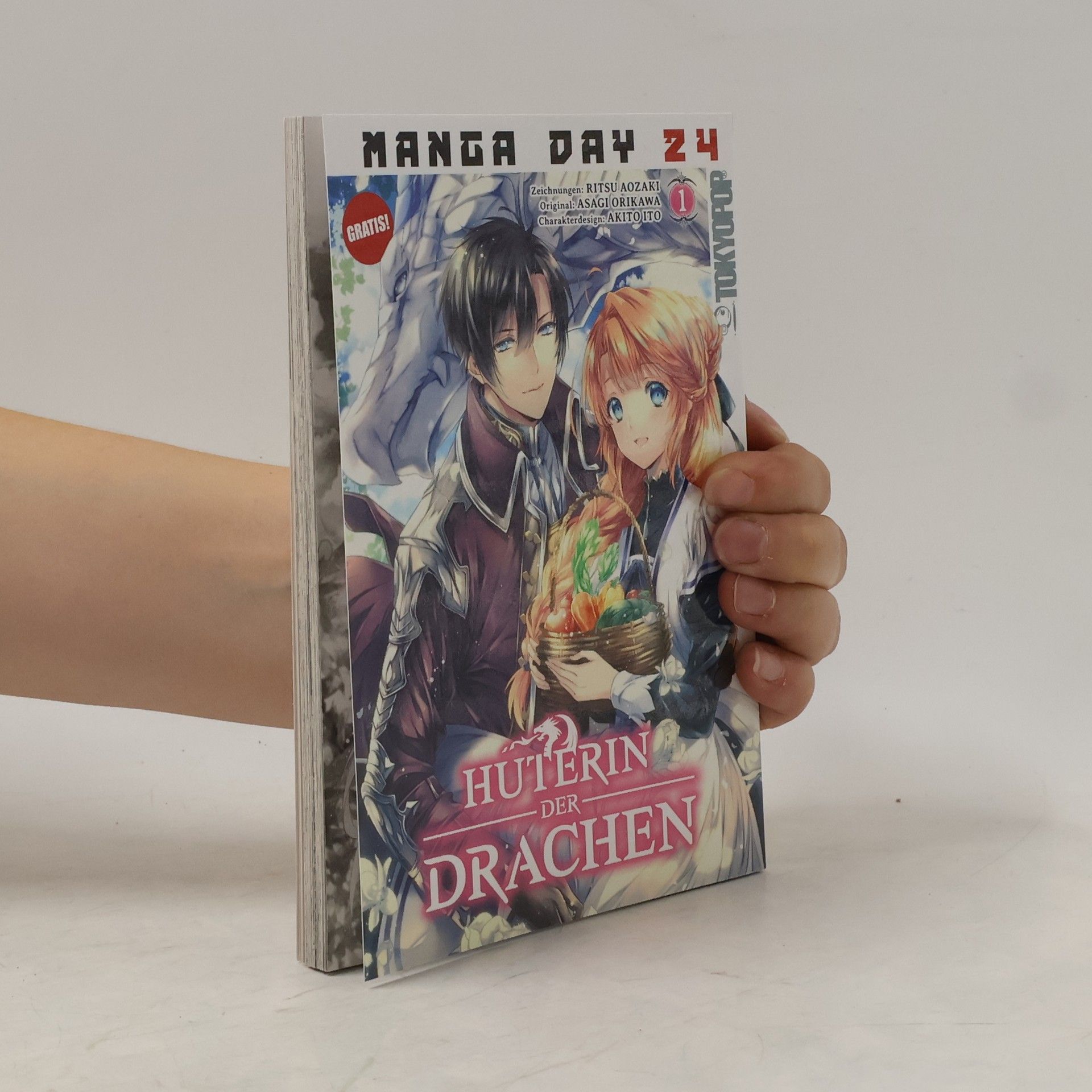 Ritsu Aozaki Manga Day 24. Hunterin der Drachen