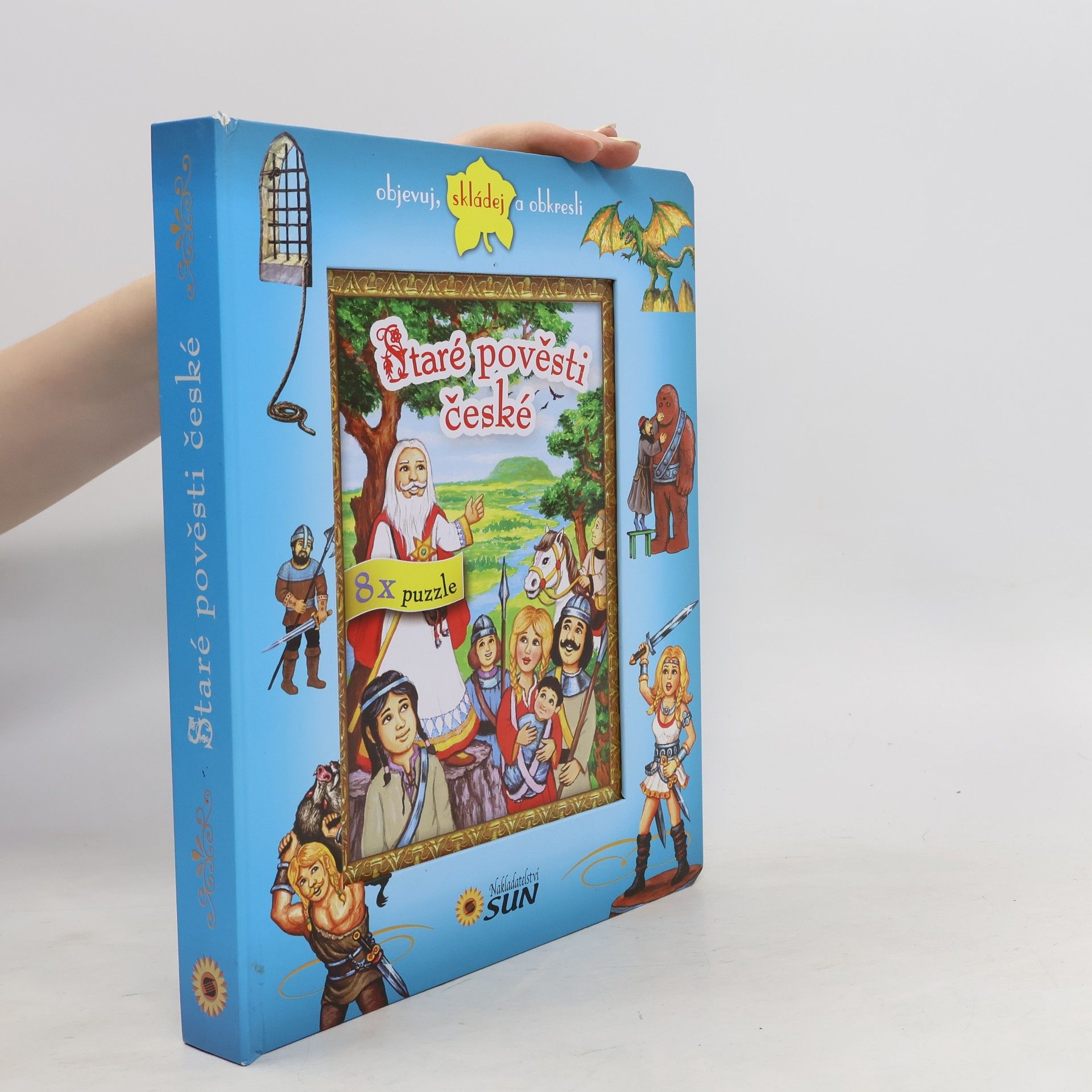 Alexandra Niklíčková Staré pověsti české. 8x puzzle
