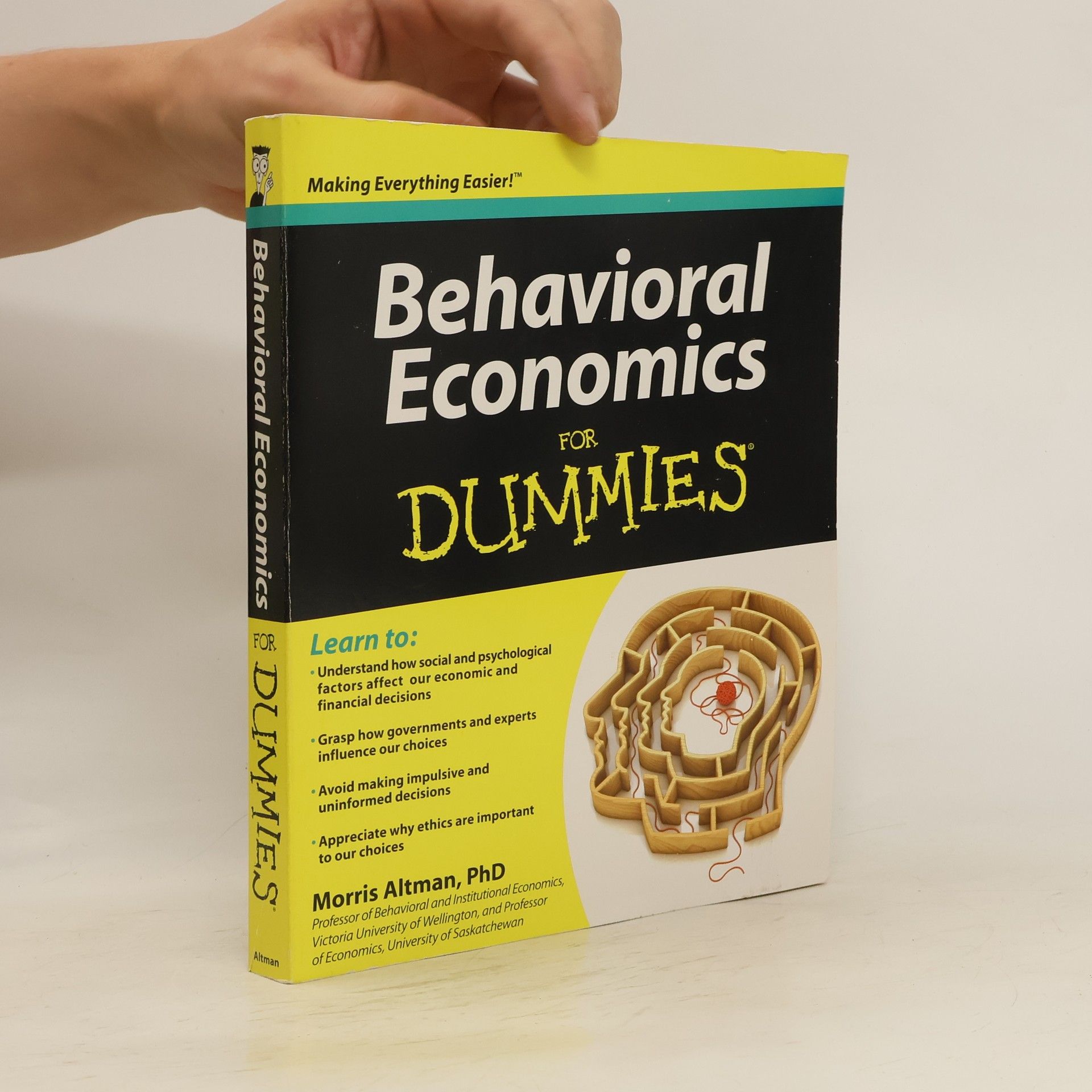 Morris Altman Behavioral Economics for Dummies