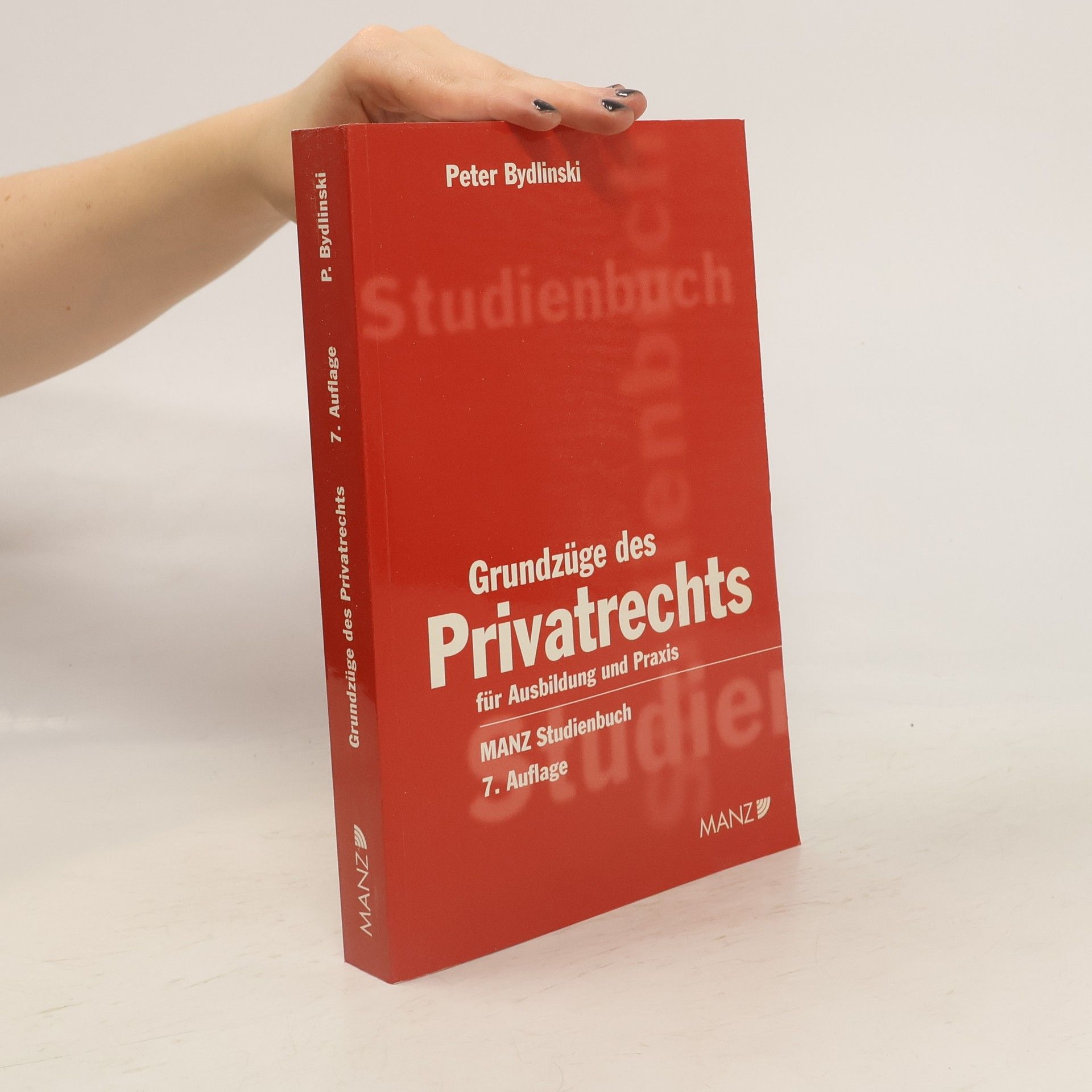 Peter Bydlinski Grundzüge des Privatrechts