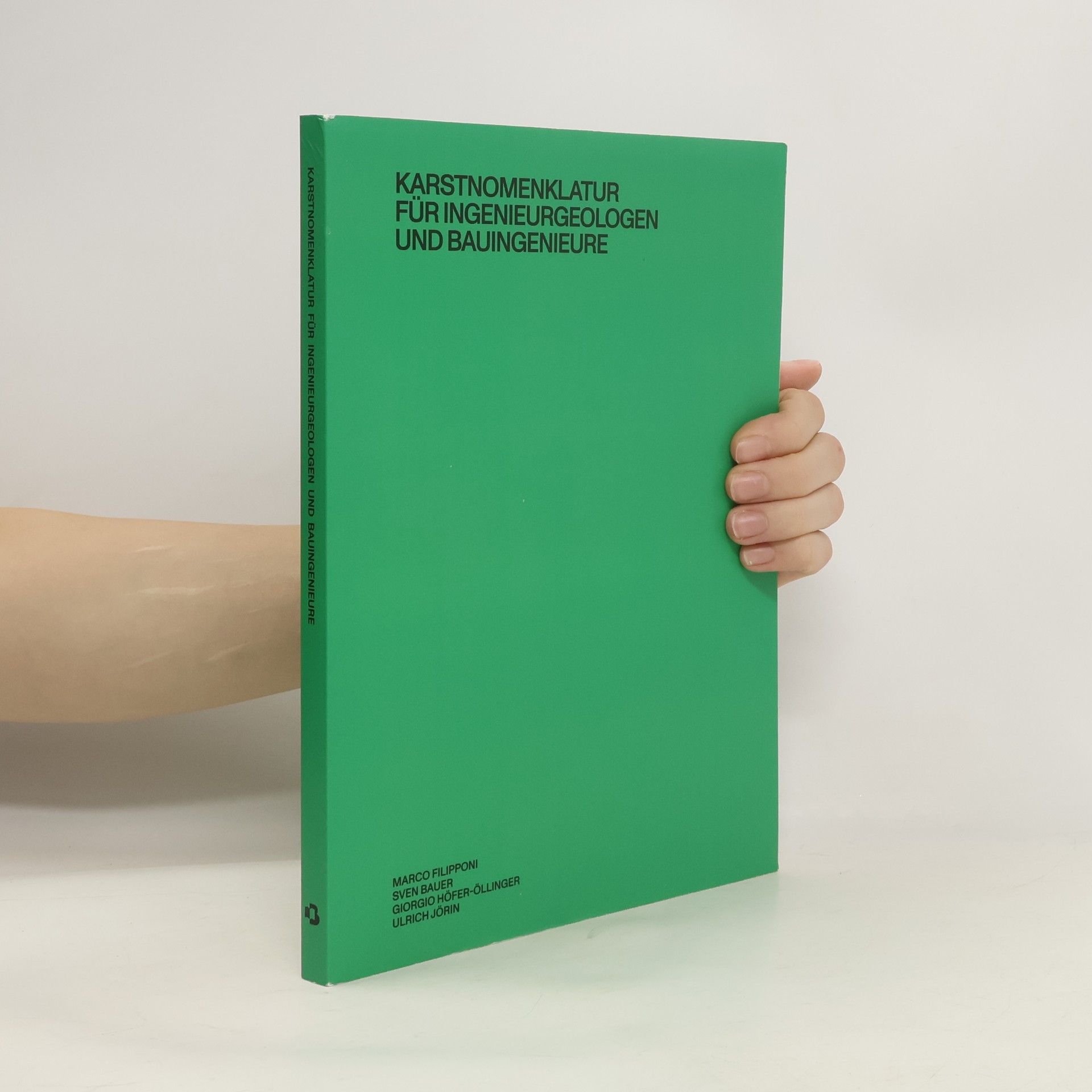 Nina Zahn Karstnomenklatur für Ingenieurgeologen und Bauingenieure