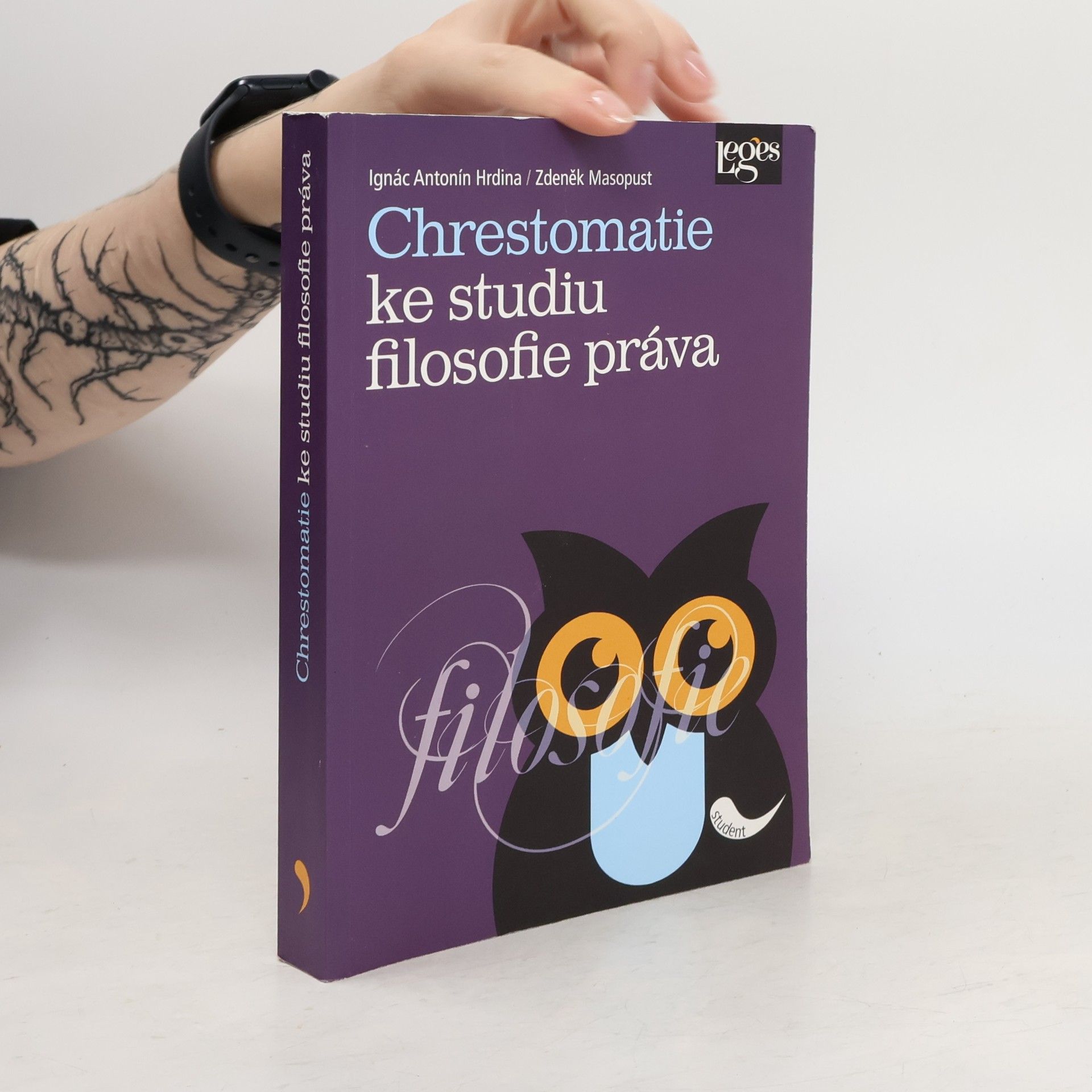 Ignác Antonín Hrdina Chrestomatie ke studiu filosofie práva