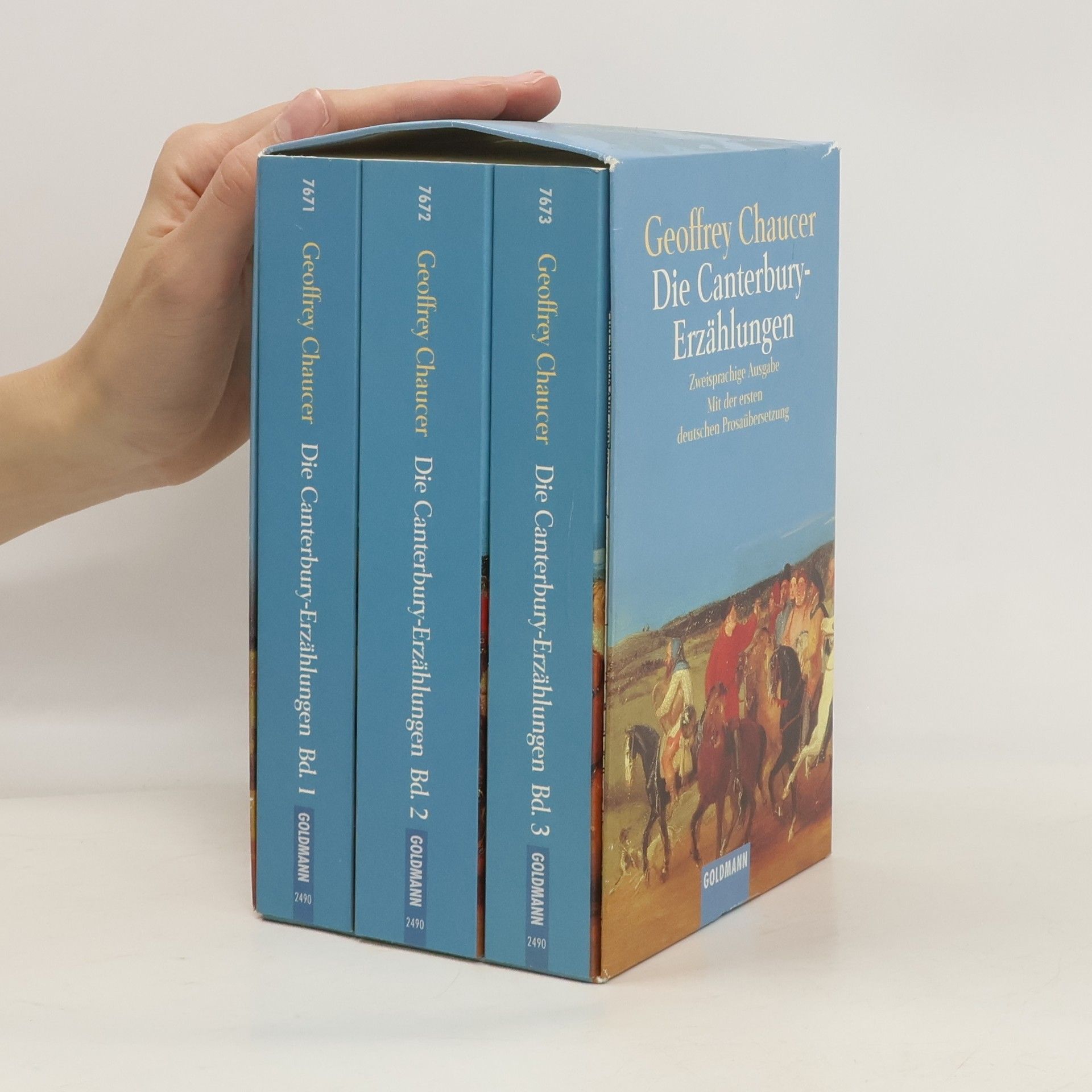 Geoffrey Chaucer Die Canterbury Erzählungen 1-3