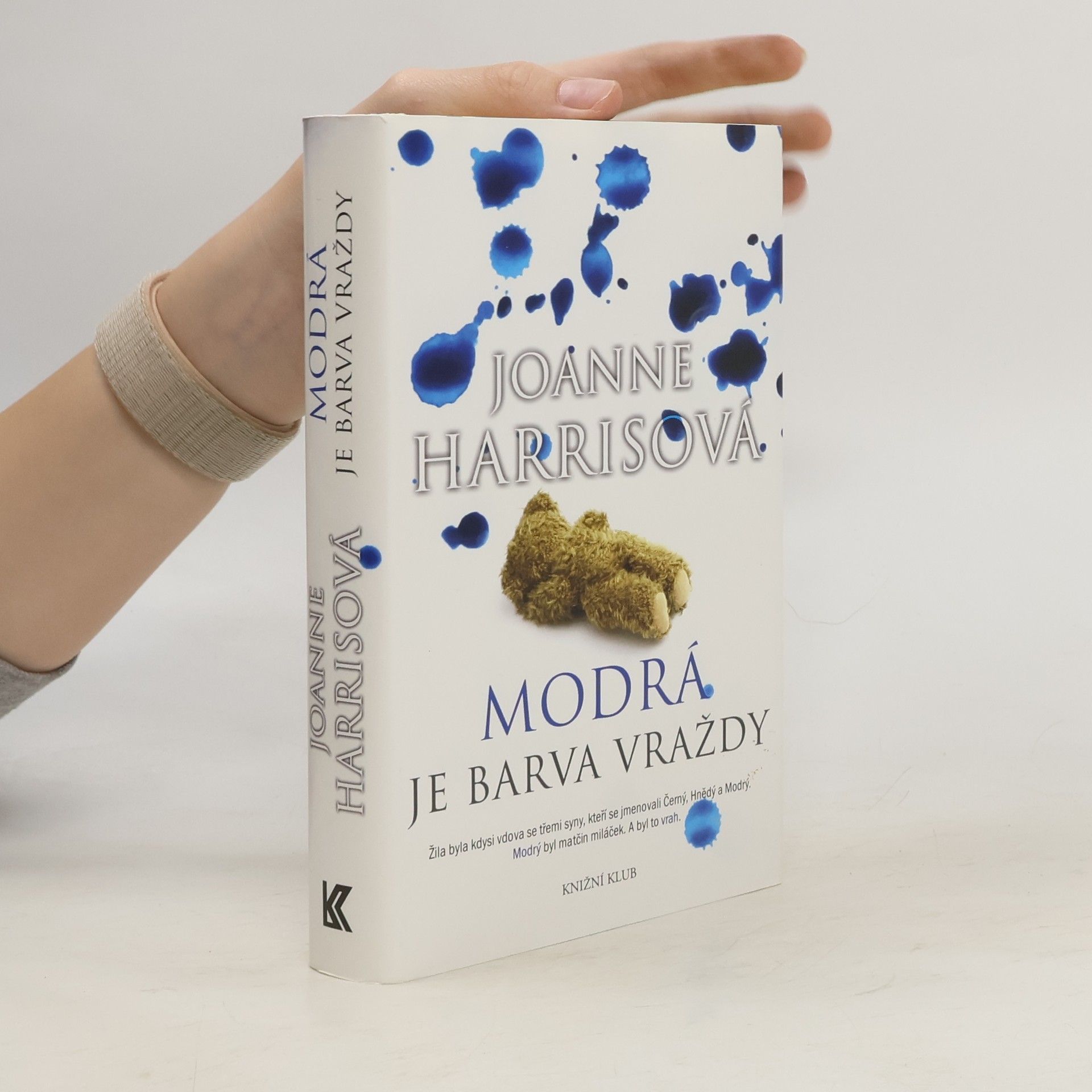Joanne Harris Modrá je barva vraždy