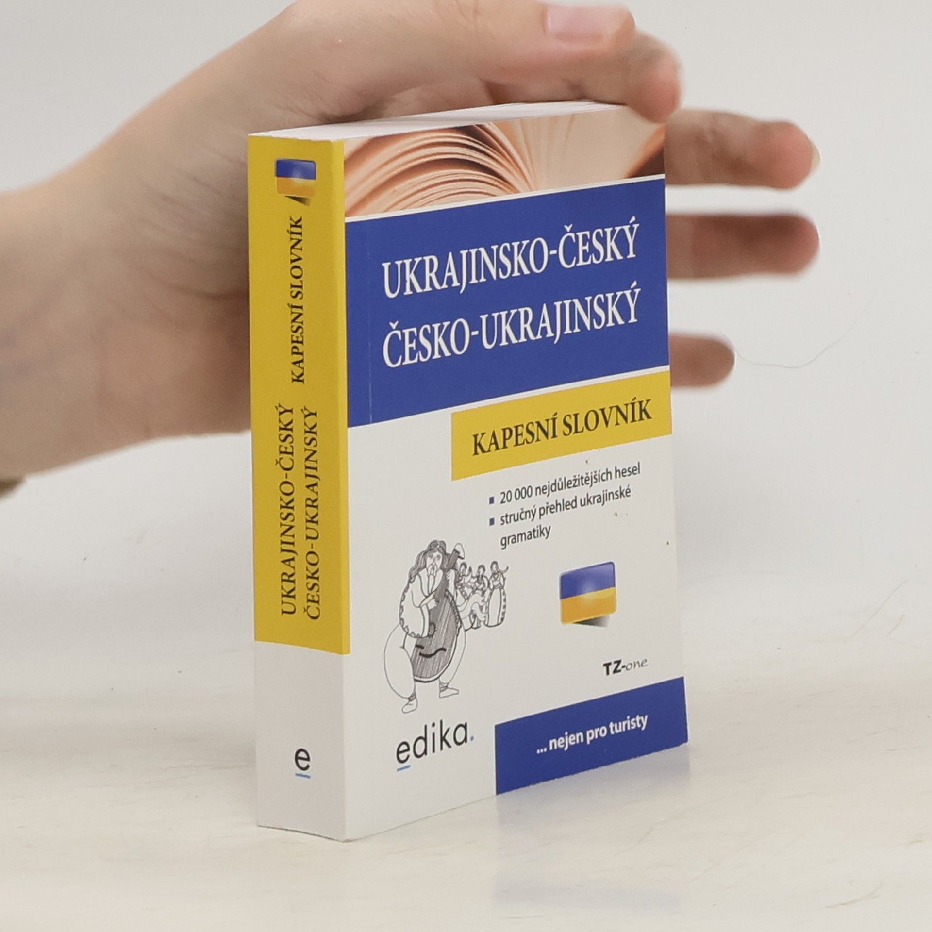Collectif d'auteurs Ukrajinsko-český, česko-ukrajinský kapesní slovník