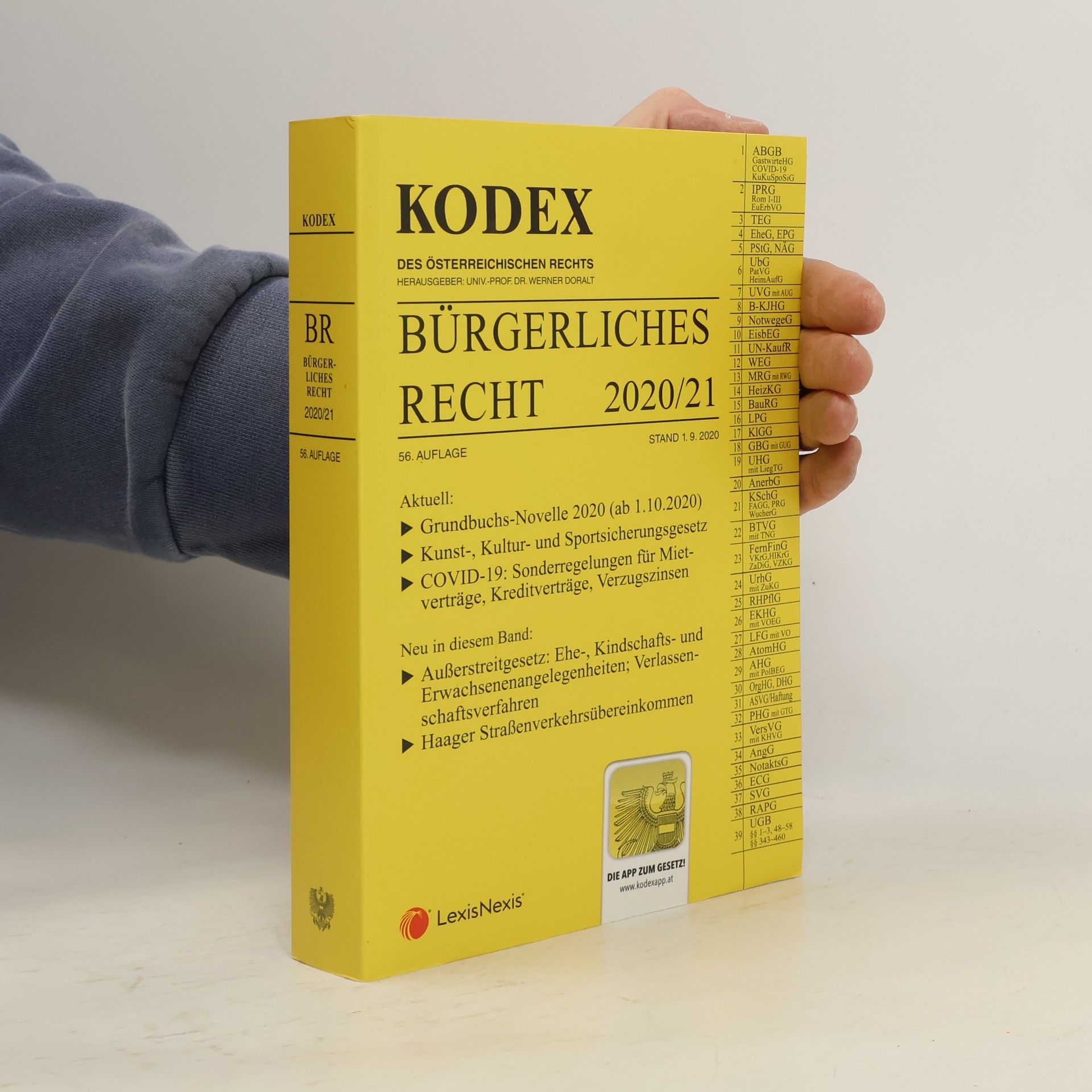 Werner Doralt KODEX Bürgerliches Recht 2020/21