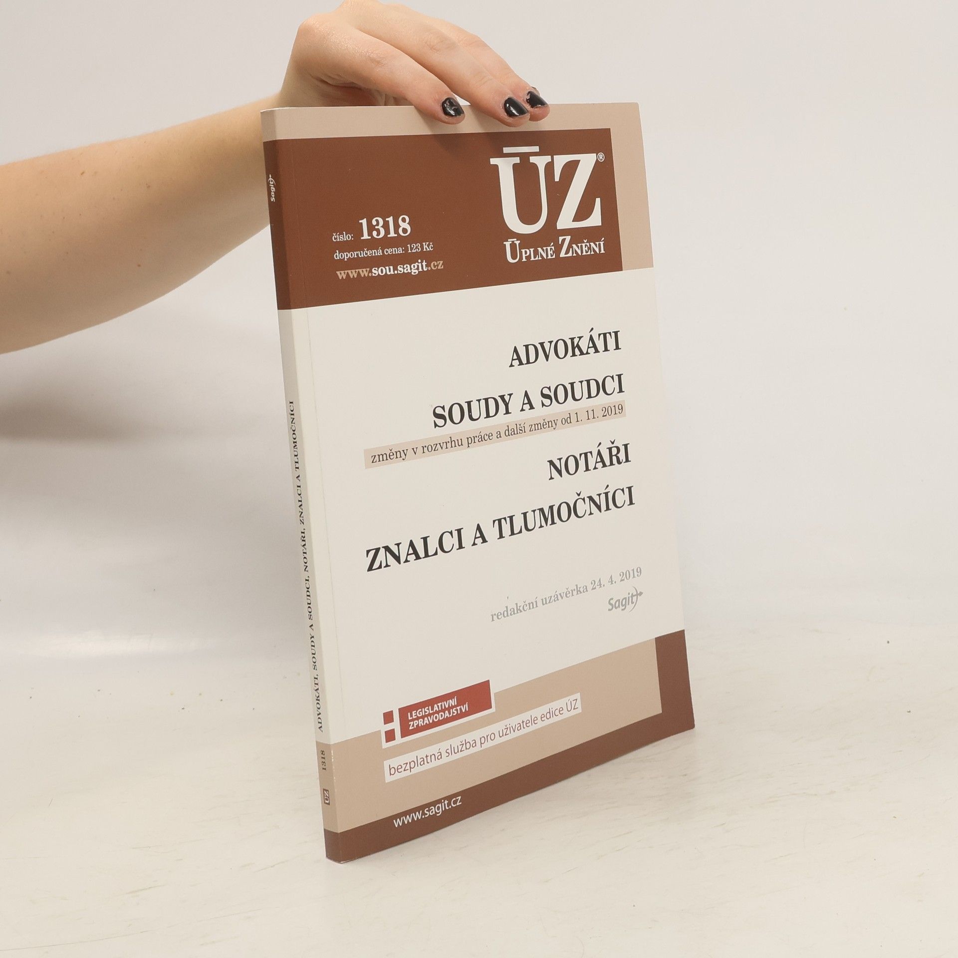 Sagit ÚZ 1318 Soudy a soudci, Advokáti