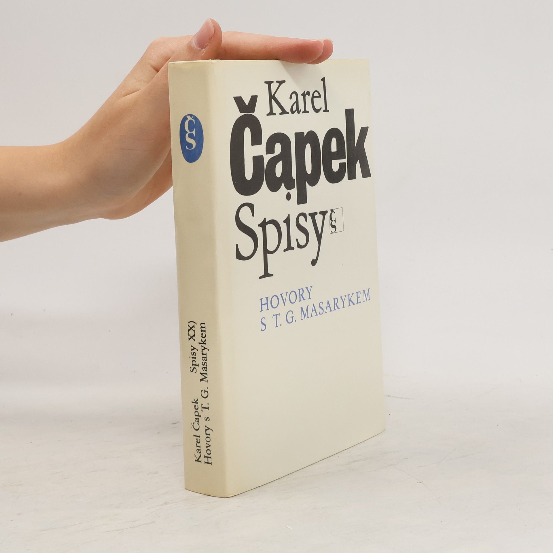 Karel Čapek Hovory s T. G. Masarykem