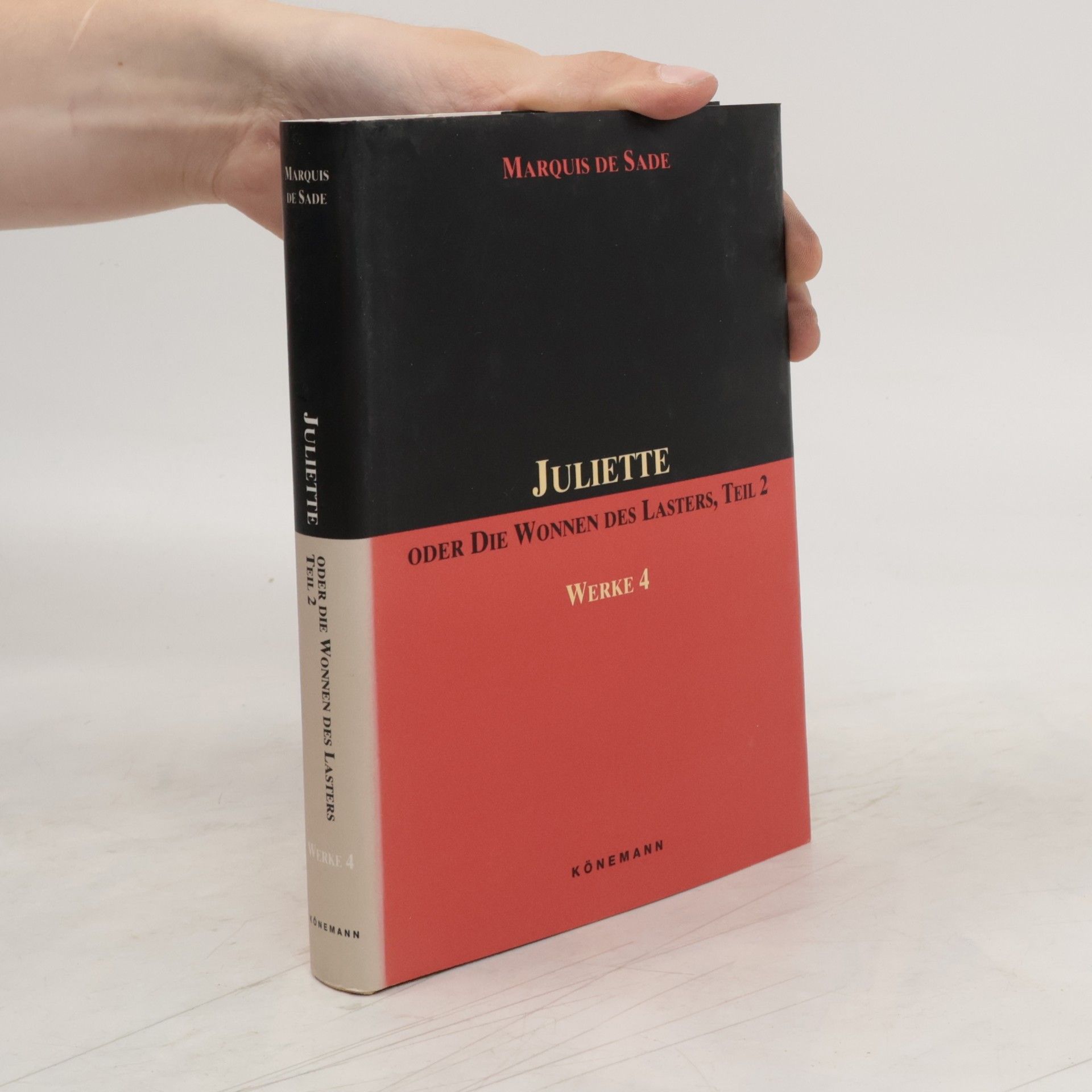 Donatien Alphonse François de Sade Juliette oder die Wonnen des Lasters