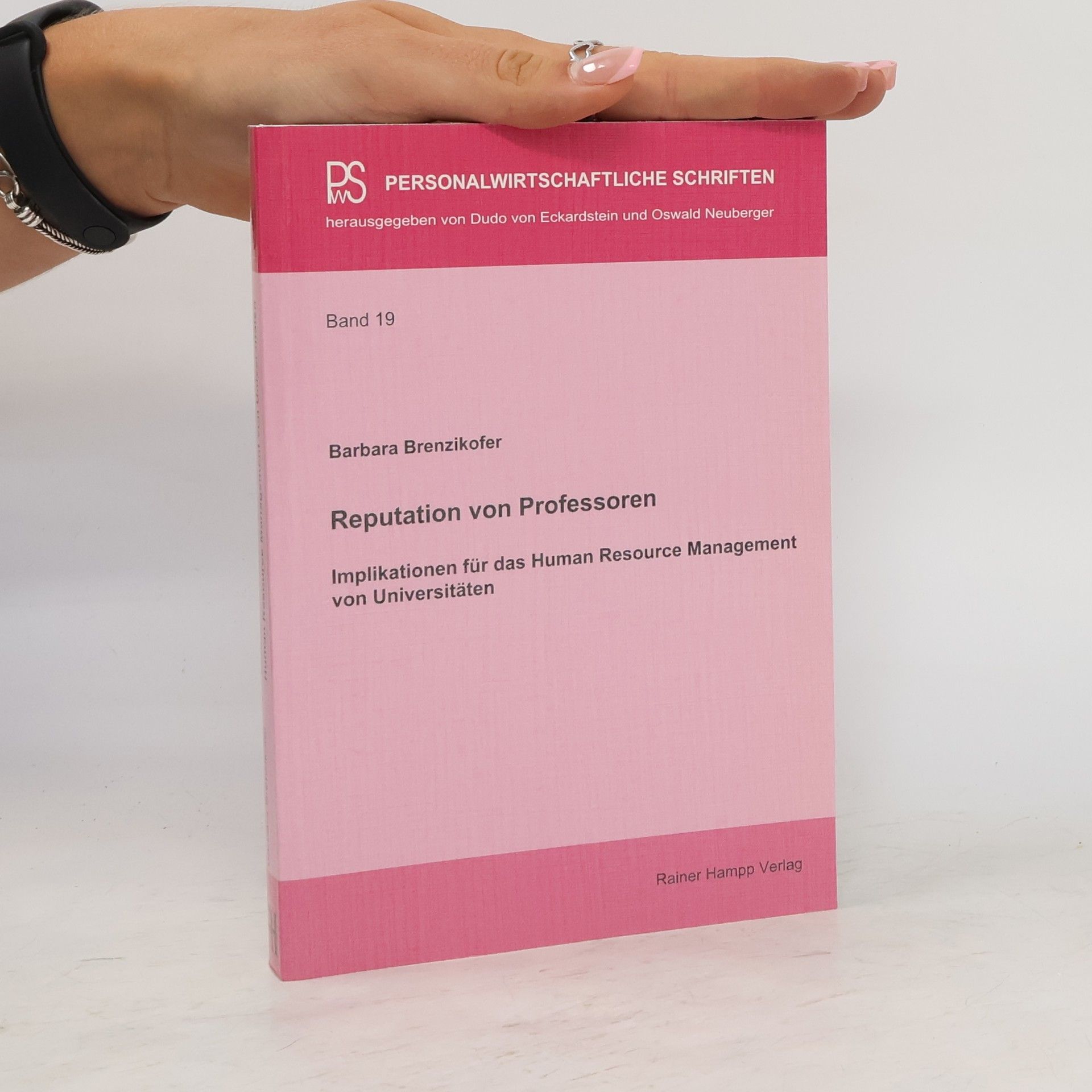 Barbara Brenzikofer Reputation von Professoren