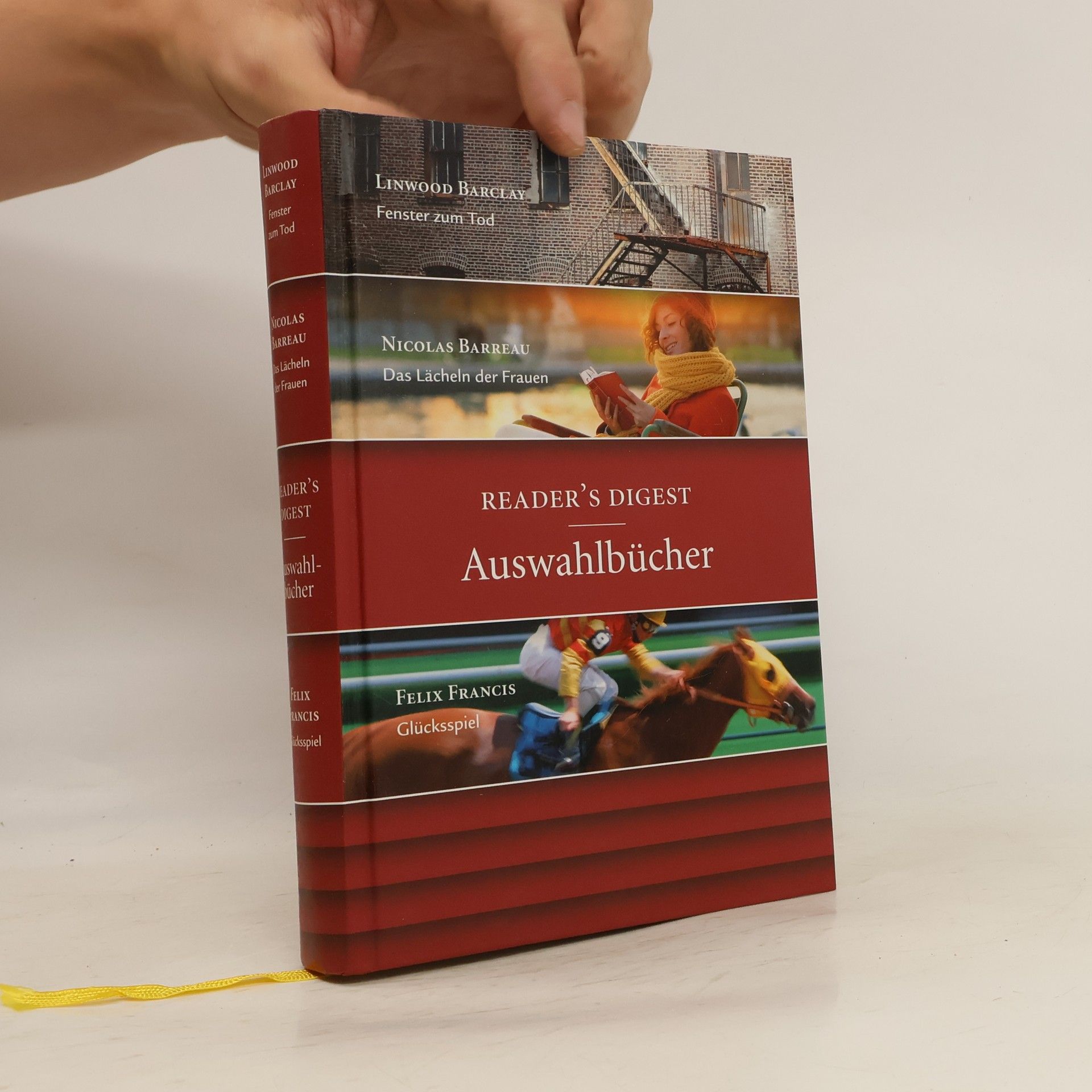 Felix Francis Reader's Digest Auswahlbücher. Fenster zum Tod. Das Lächeln der Frauen. Glücksspiel
