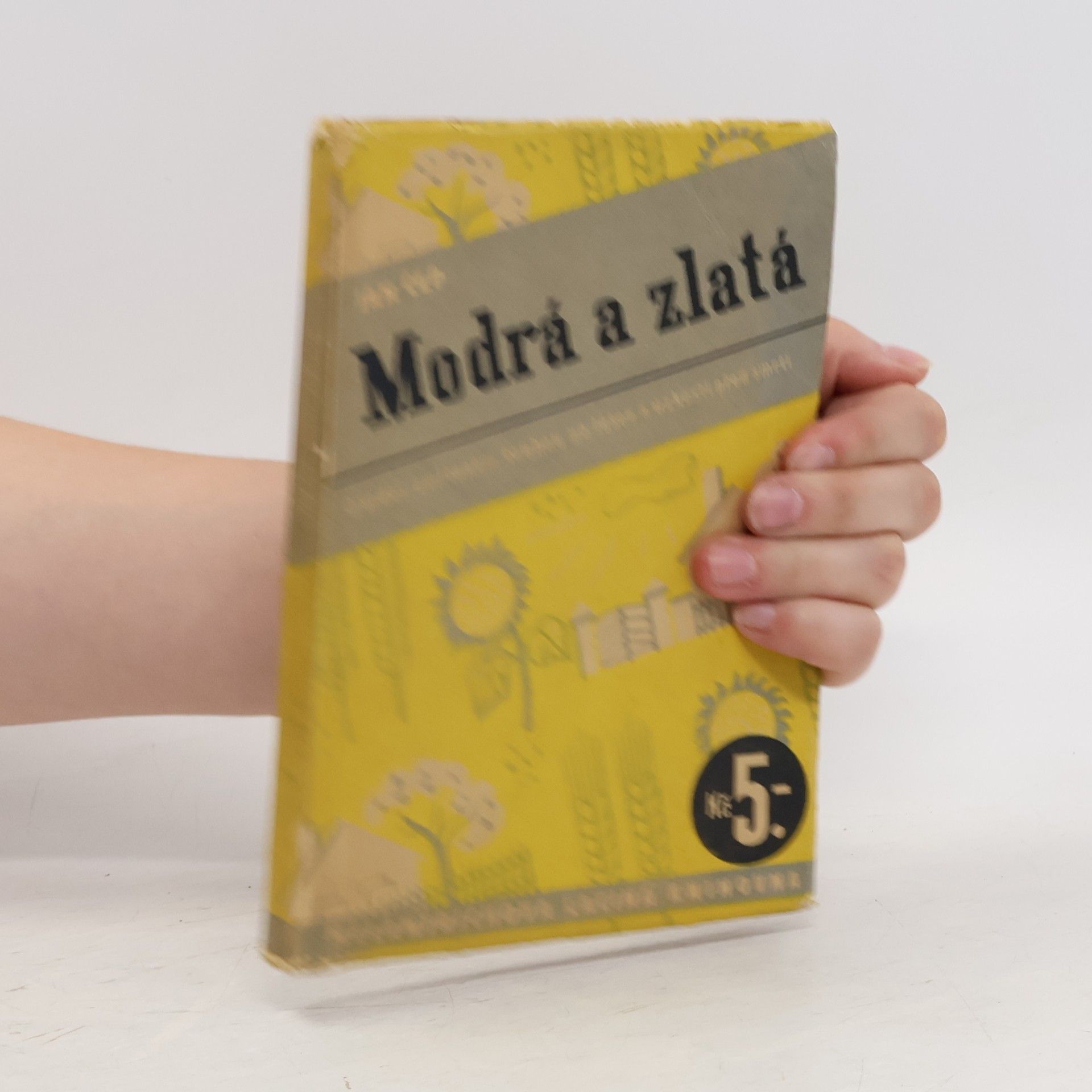 Jan Čep Modrá a zlatá