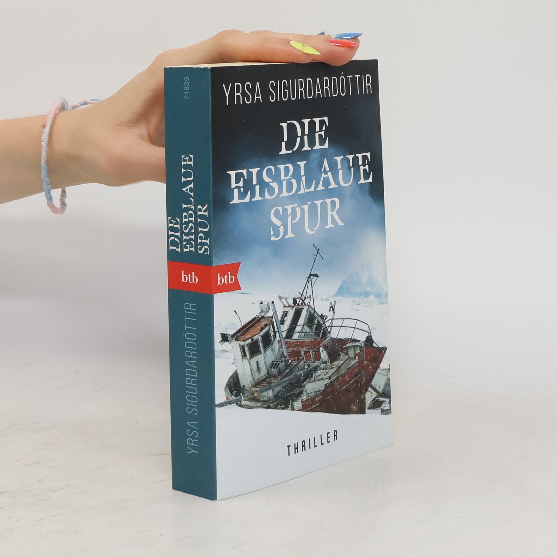 Yrsa Sigurðardóttir Die eisblaue Spur