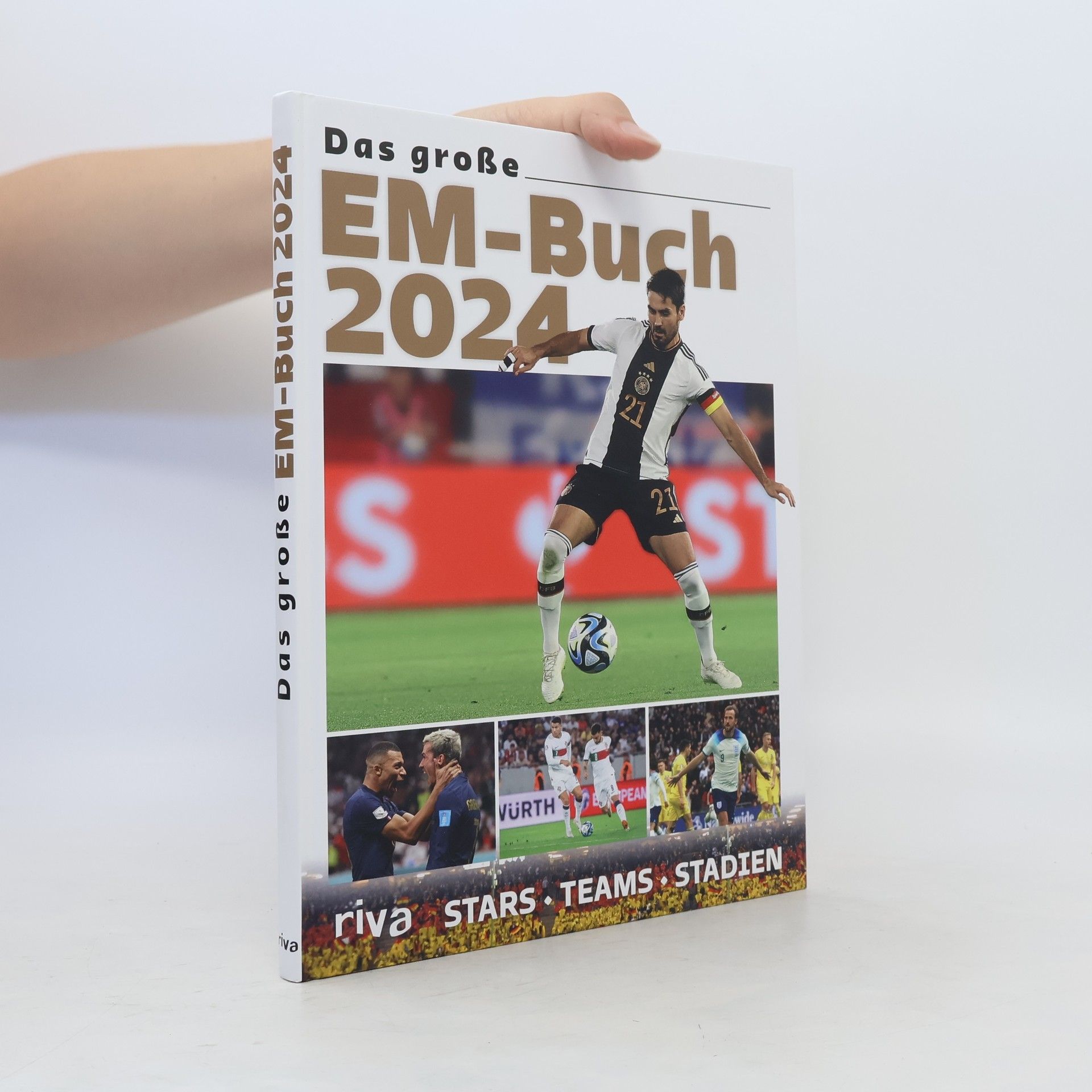 Autores varios Das große EM-Buch 2024. Stars. Teams. Stadien. Das Buch zur Fußball-Europameisterschaft in Deutschland. Mit Stars wie Kylian Mbappé und Harry Kane. Das perfekte Geschenk für Sportfans