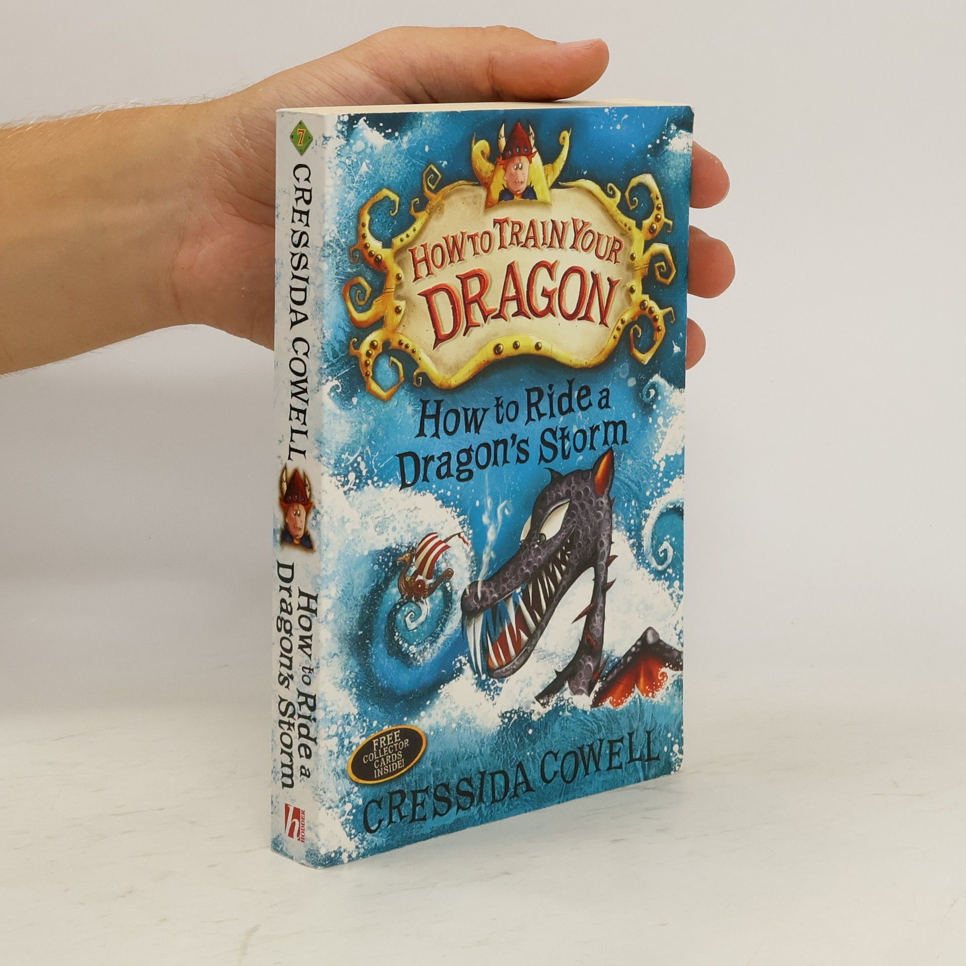Cressida Cowell How to ride a dragon's storm