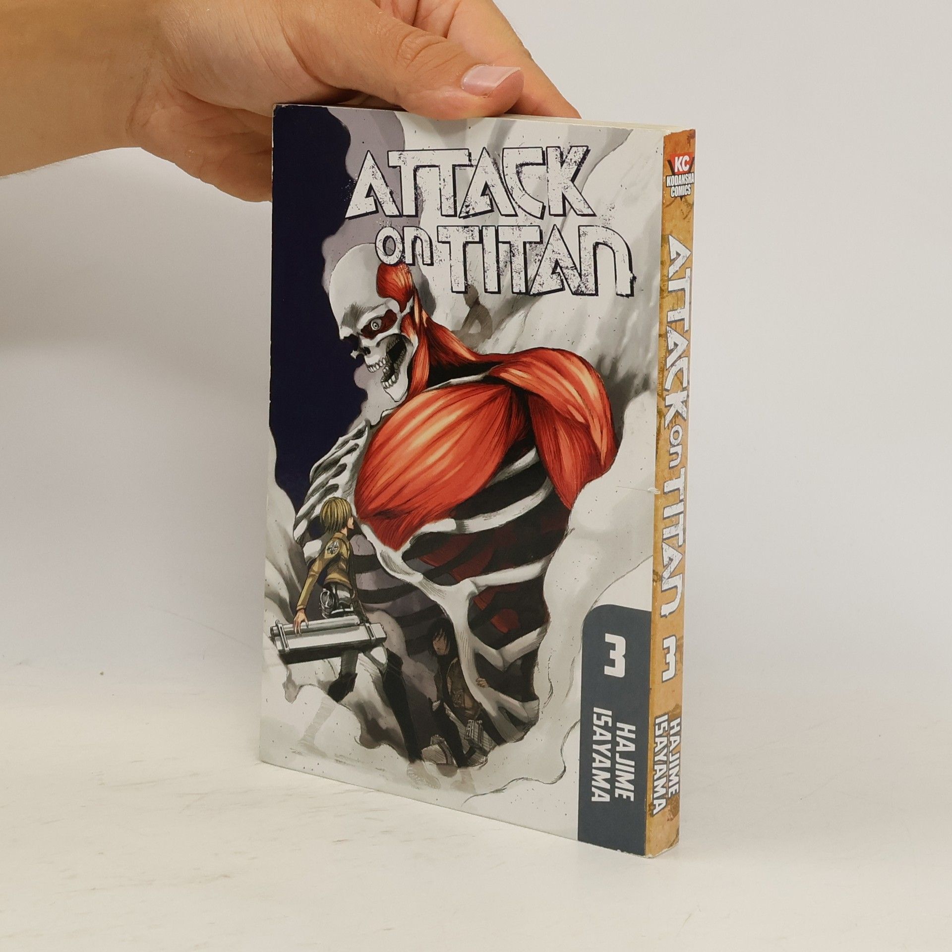 Hajime Isayama Attack on Titan vol. 3