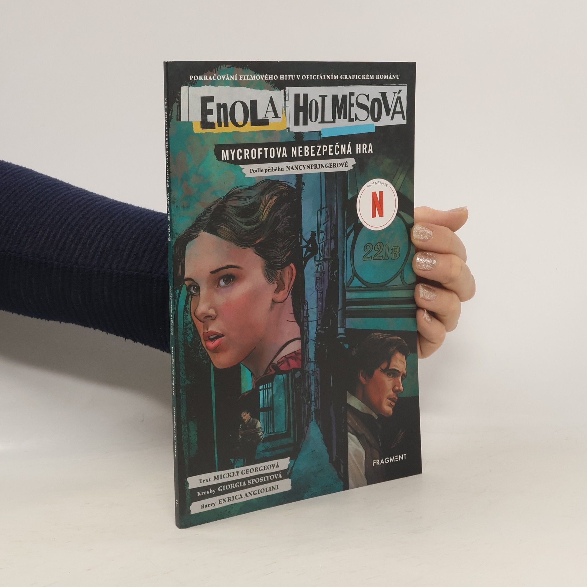 Enola Holmesová. Mycroftova nebezpečná hra