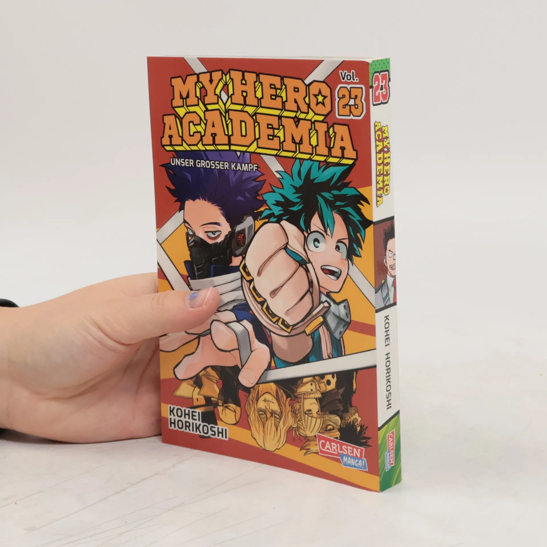 My Hero Academia 23: Unser grosser Kampf | Kōhei Horikoshi | German | Book