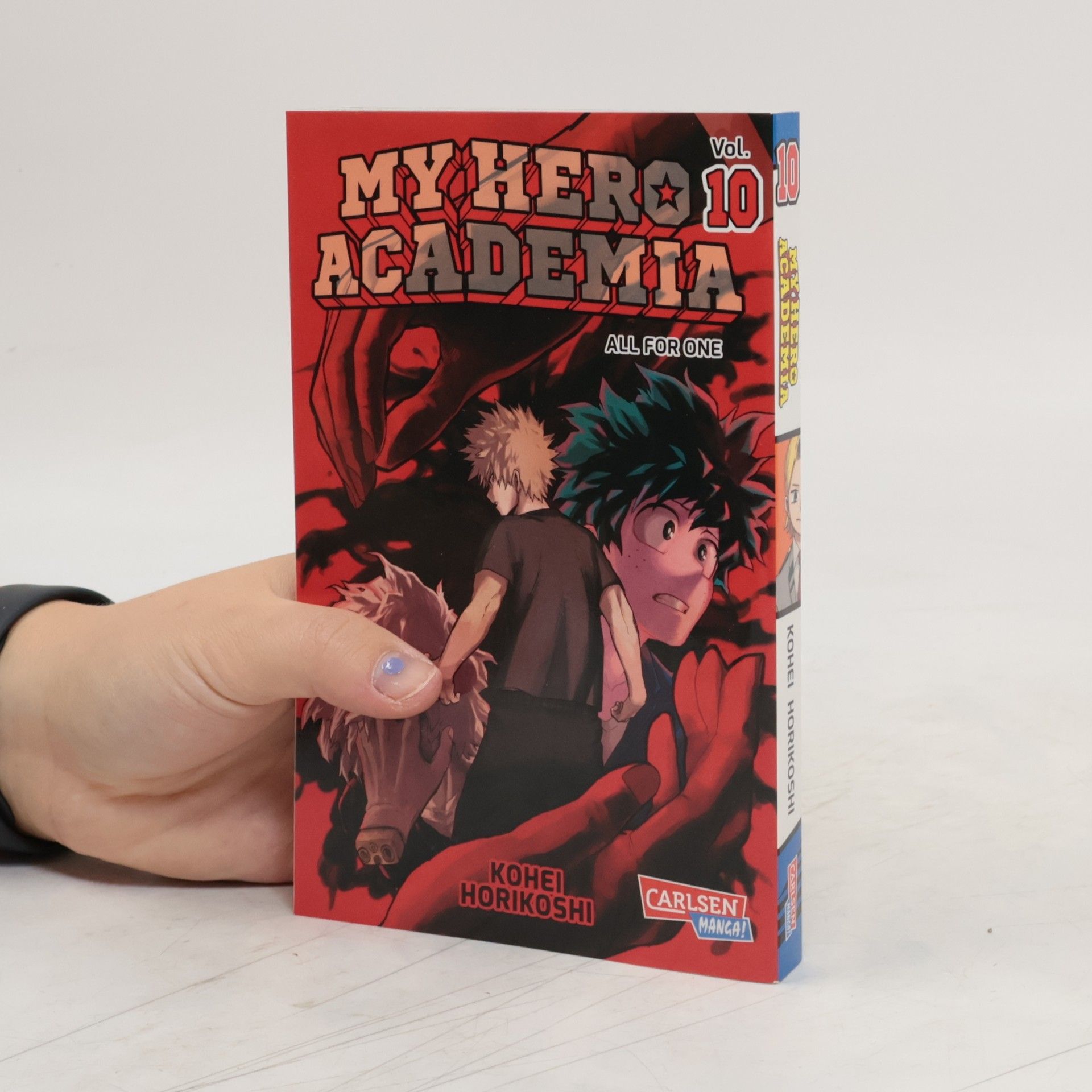 Kōhei Horikoshi My Hero Academia 10: All for one