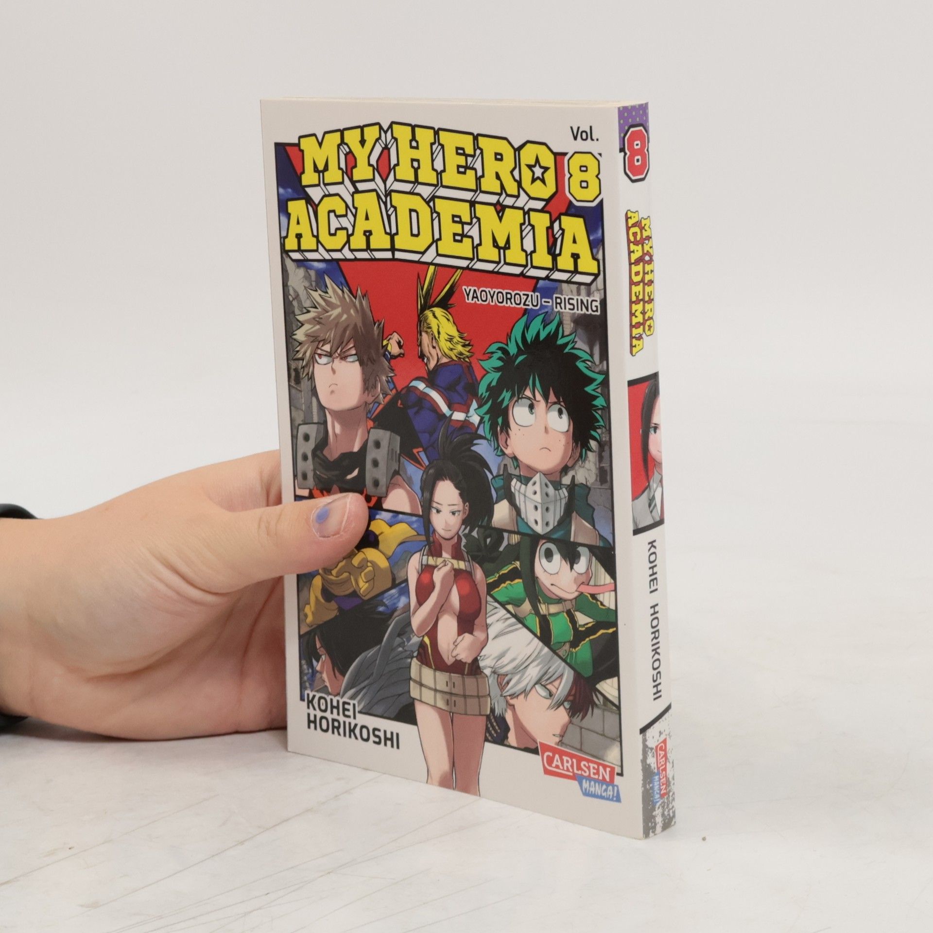 Kōhei Horikoshi My Hero Academia 8: Yaoyoruzu - rising