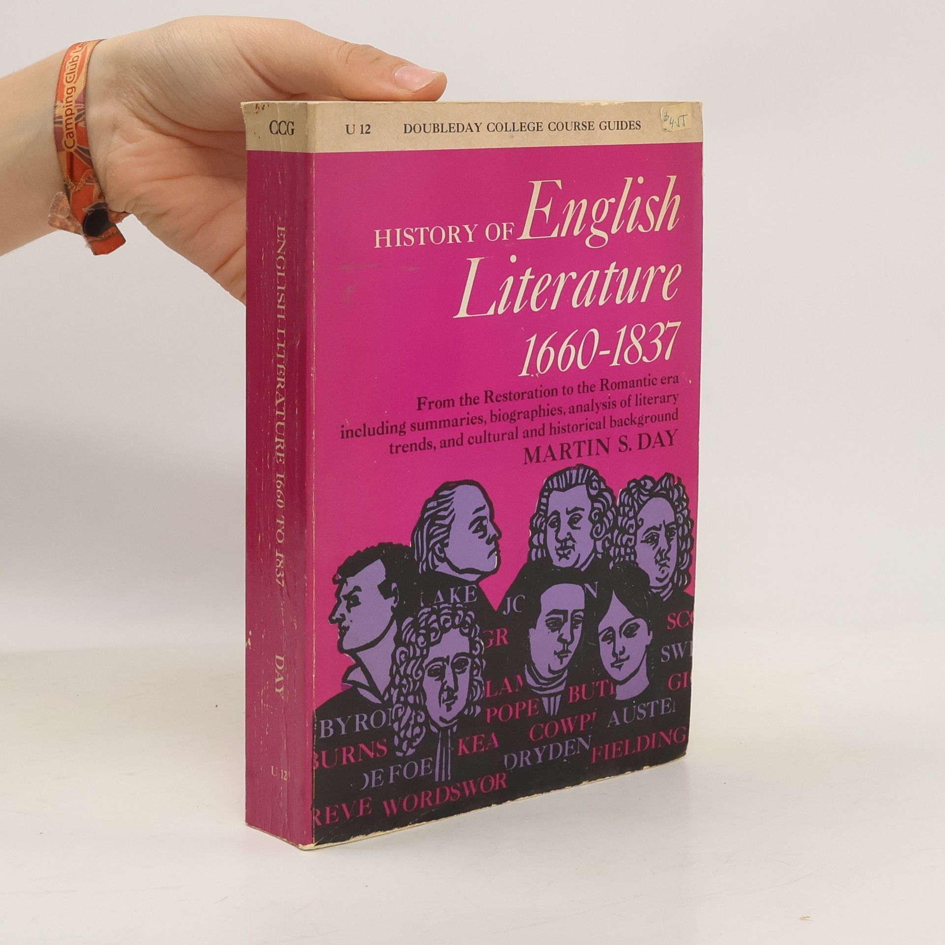 Martin S. Day History of English Literature, 1660-1837