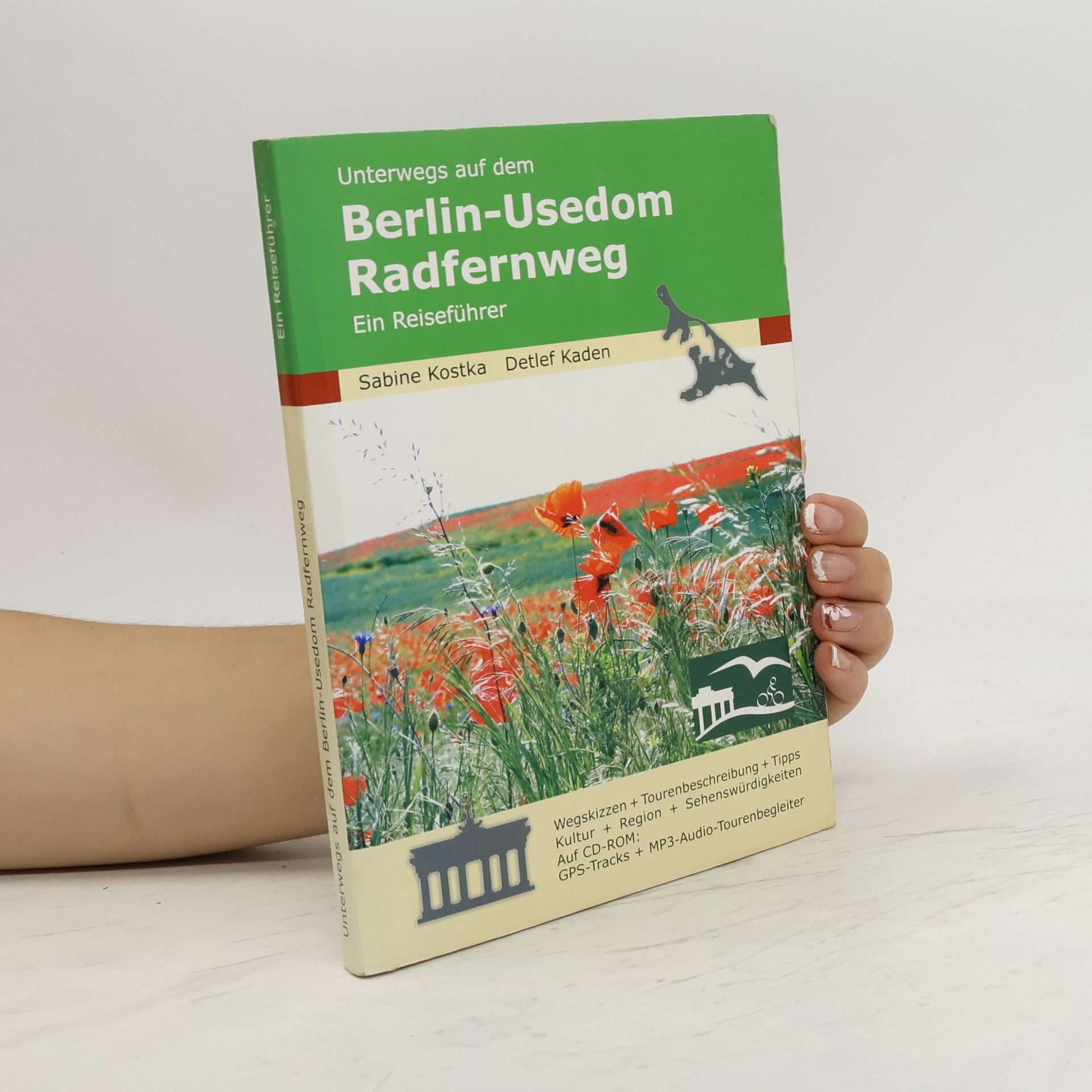 Sabine Kostka Unterwegs auf dem Berlin-Usedom-Radfernweg