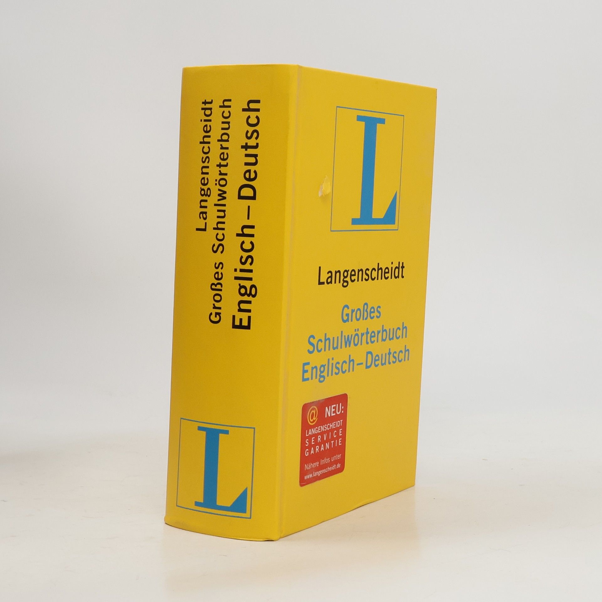 AA.VV. Großes Schulwörrterbuch. Englisch - Deutsch.