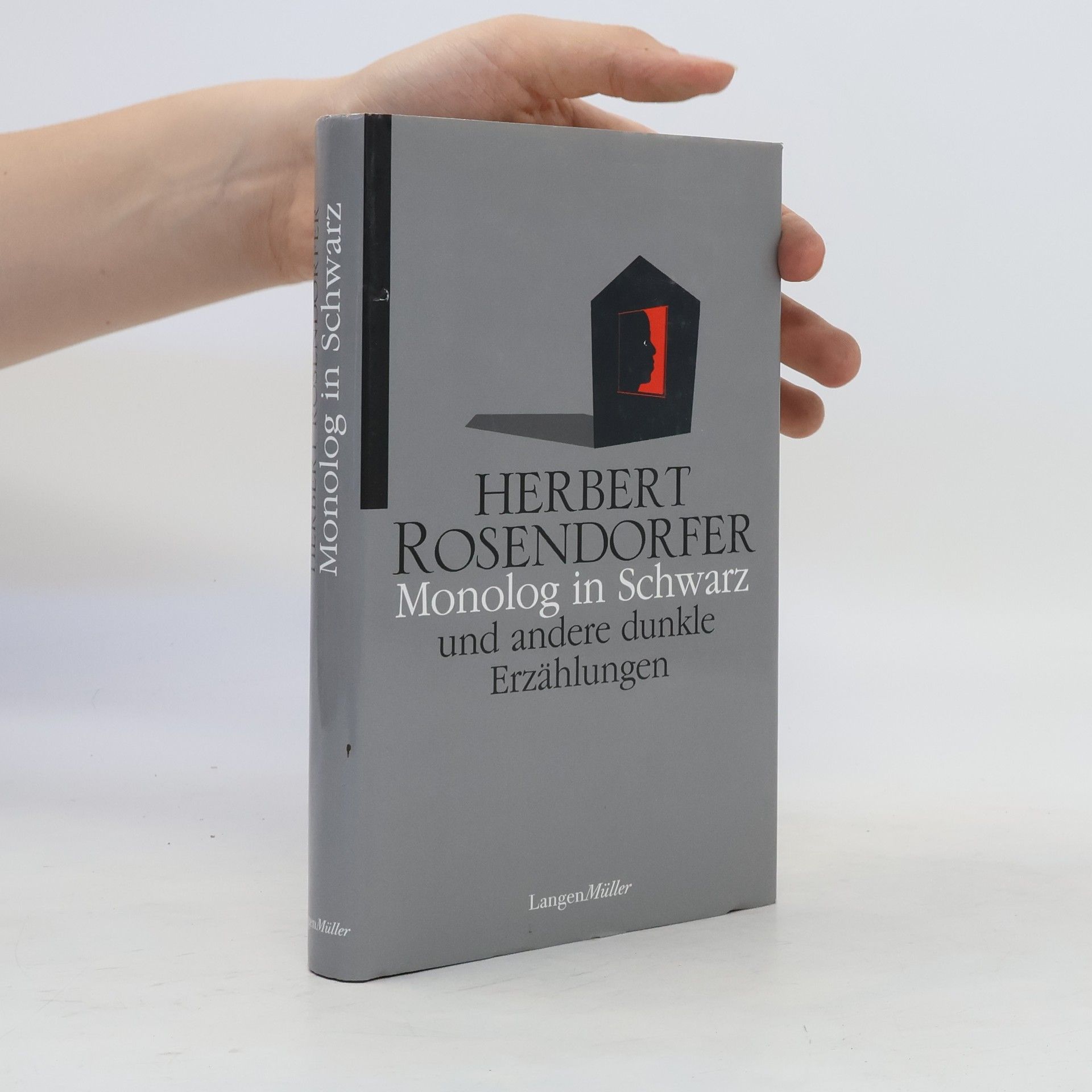 Herbert Rosendorfer Monolog in Schwarz und andere dunkle Erzählungen