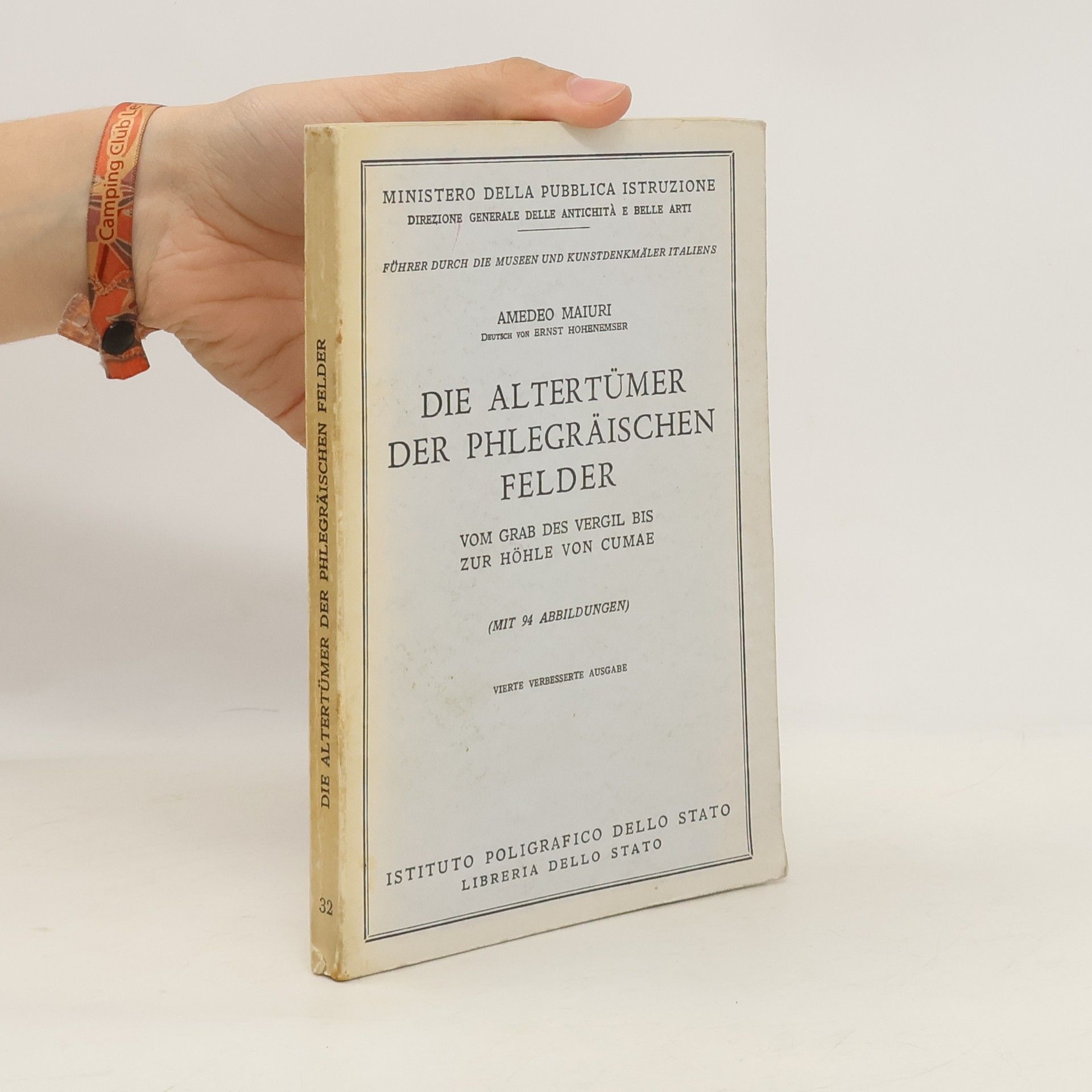 Amedeo Maiuri Die Altertümer der Phlegräischen Felder