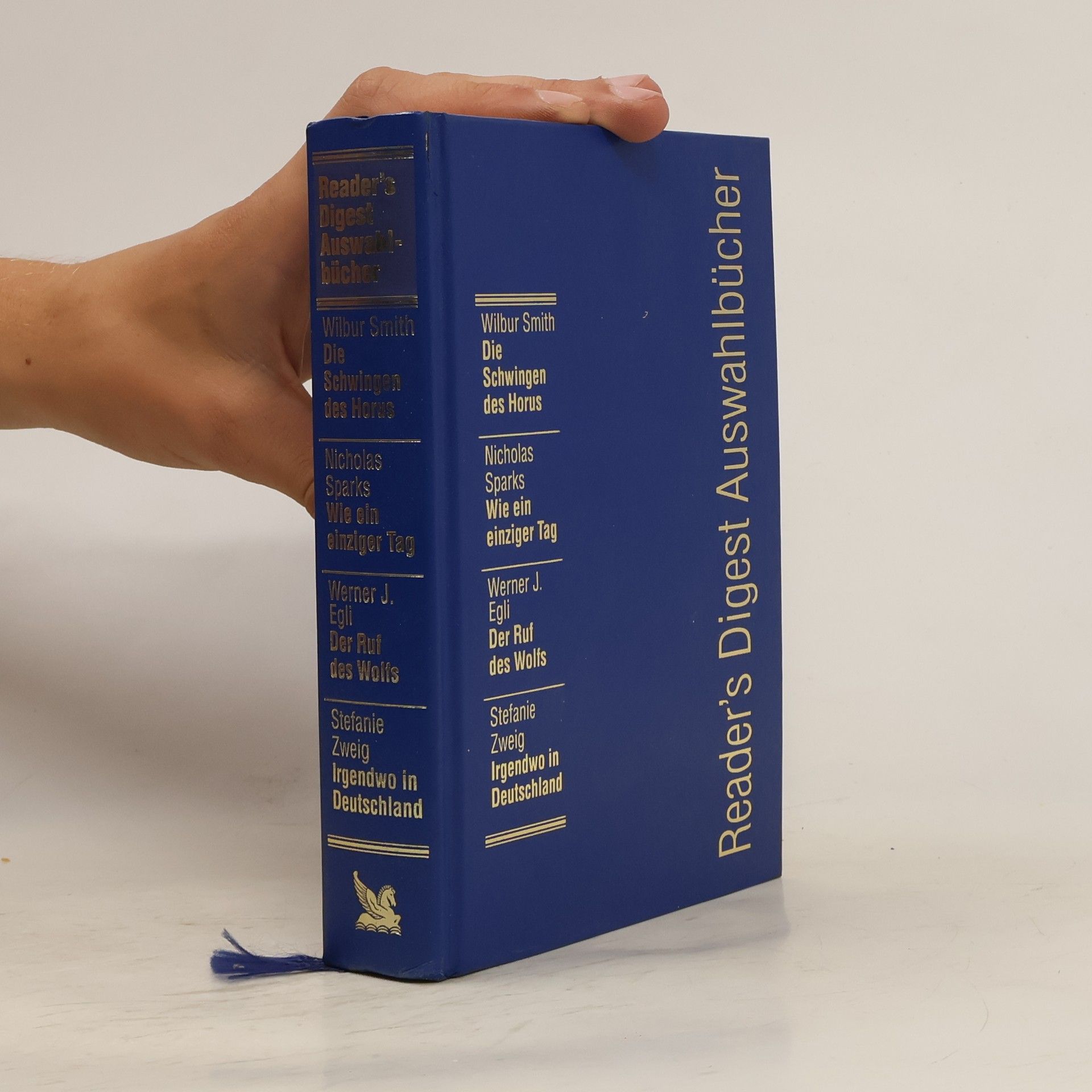 Autorenkollektiv Reader's Digest Auswahlbücher. Die Schwingen des Horus, Wie ein einziger Tag, Der Ruf des Wolfs, Ingerdwo in Deutschland