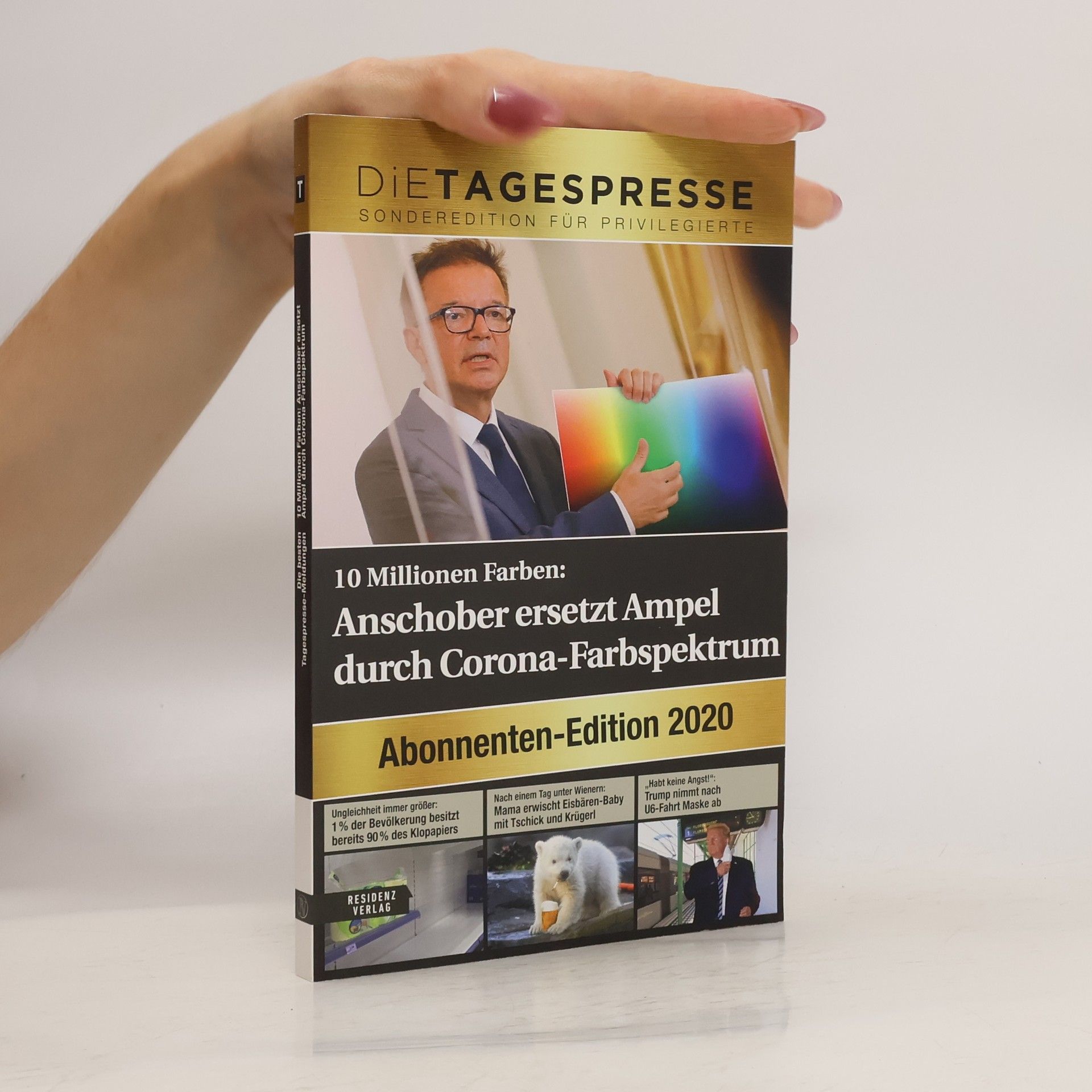 Autorenkollektiv 10 Millionen Farben: Anschober ersetzt Ampel durch Corona-Farbspektrum