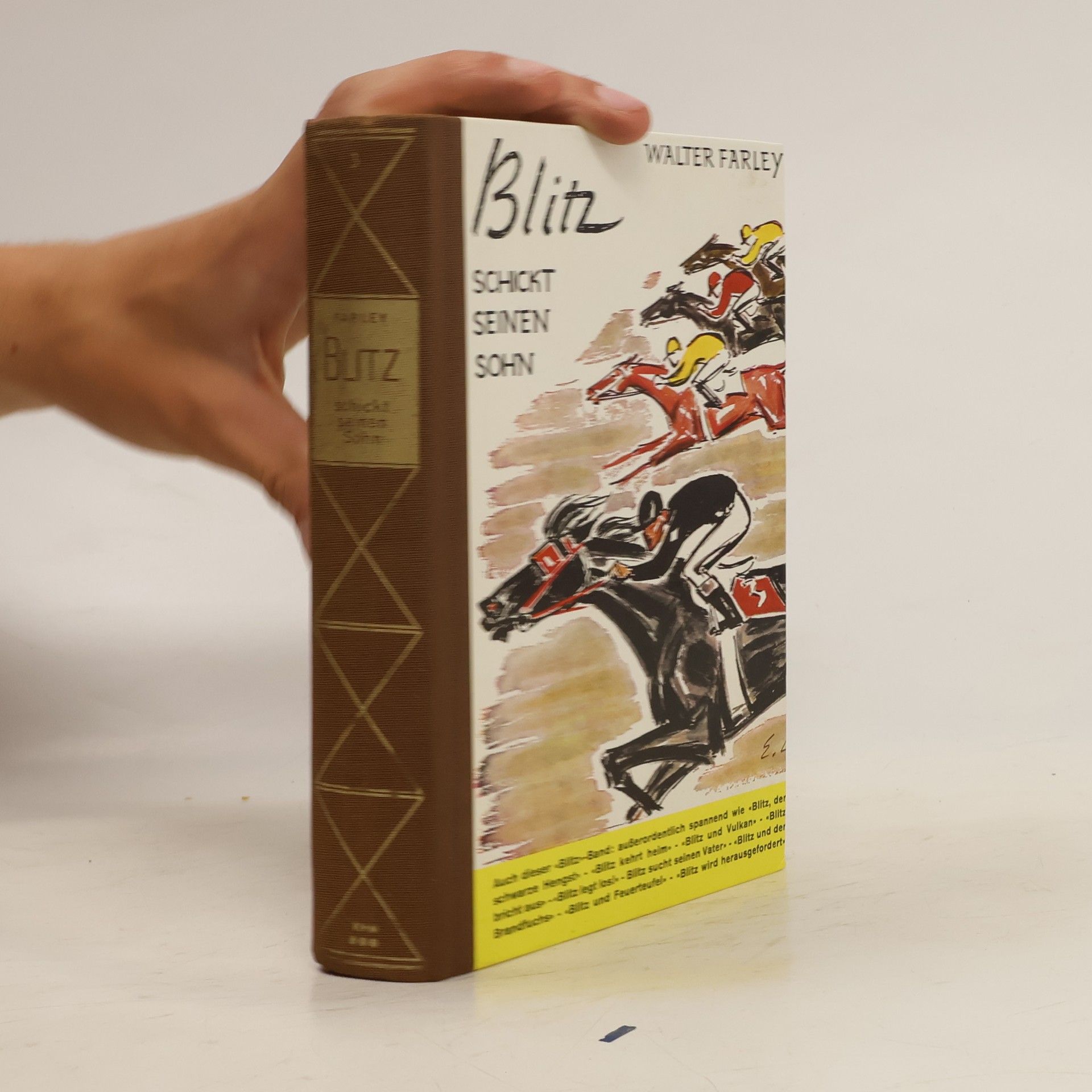 Walter Farley Blitz schickt seinen Sohn