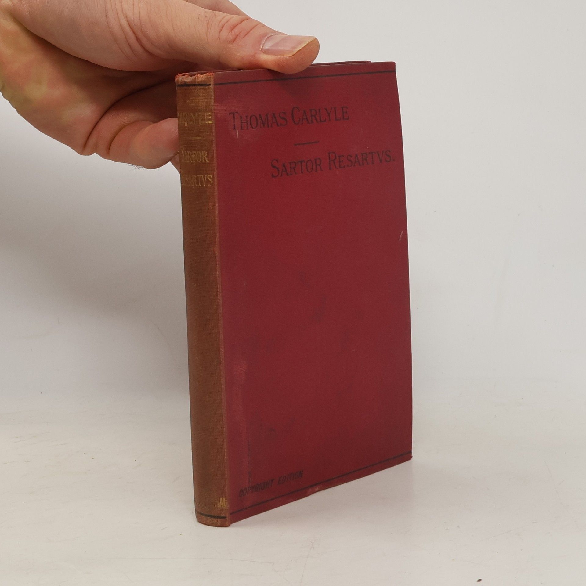 Thomas Carlyle Sartor resartus