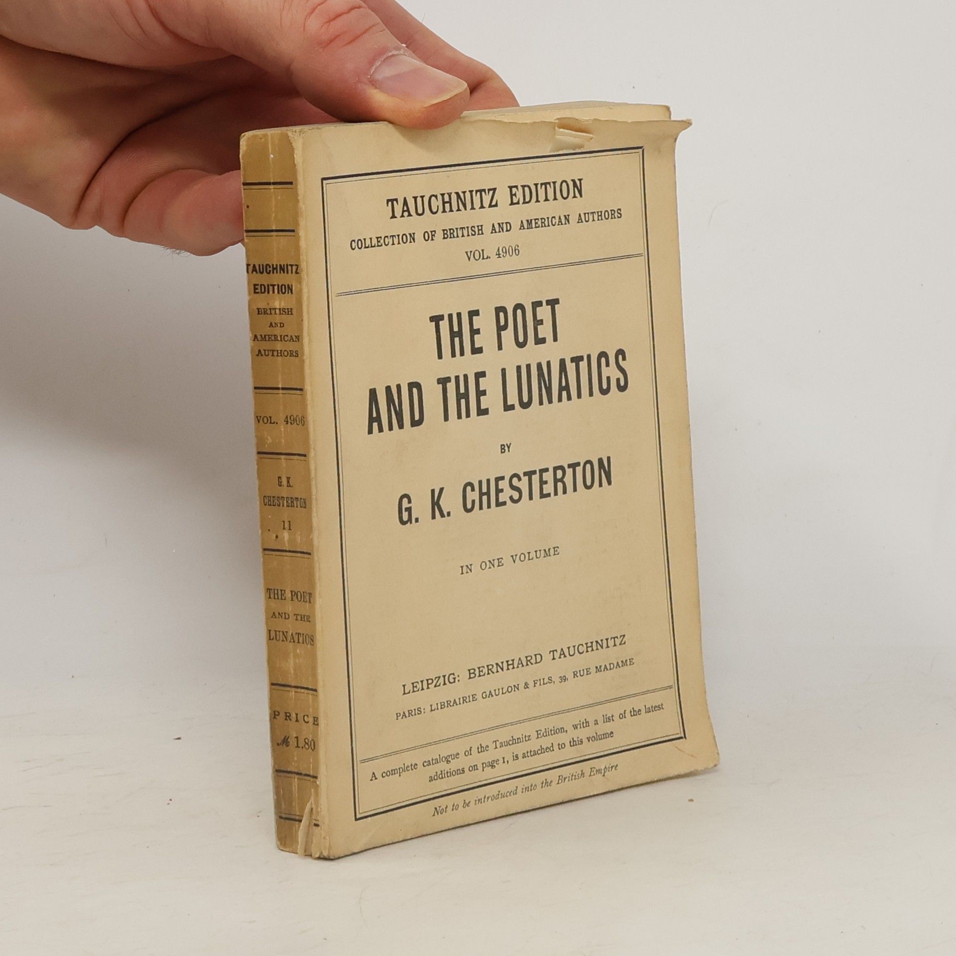 G. K. Chesterton The Poet and the Lunatics