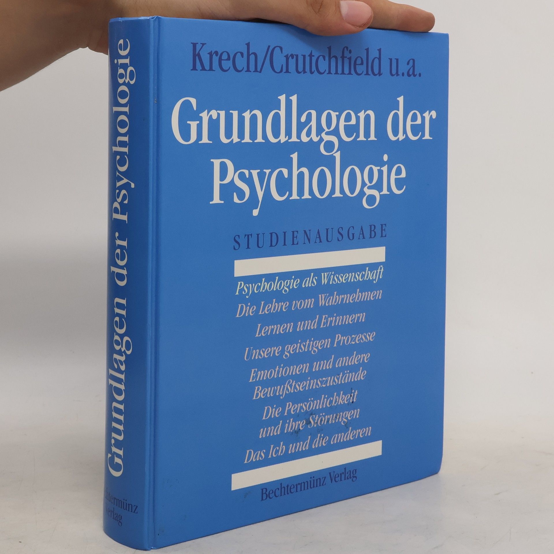 David Krech Grundlagen der Psychologie