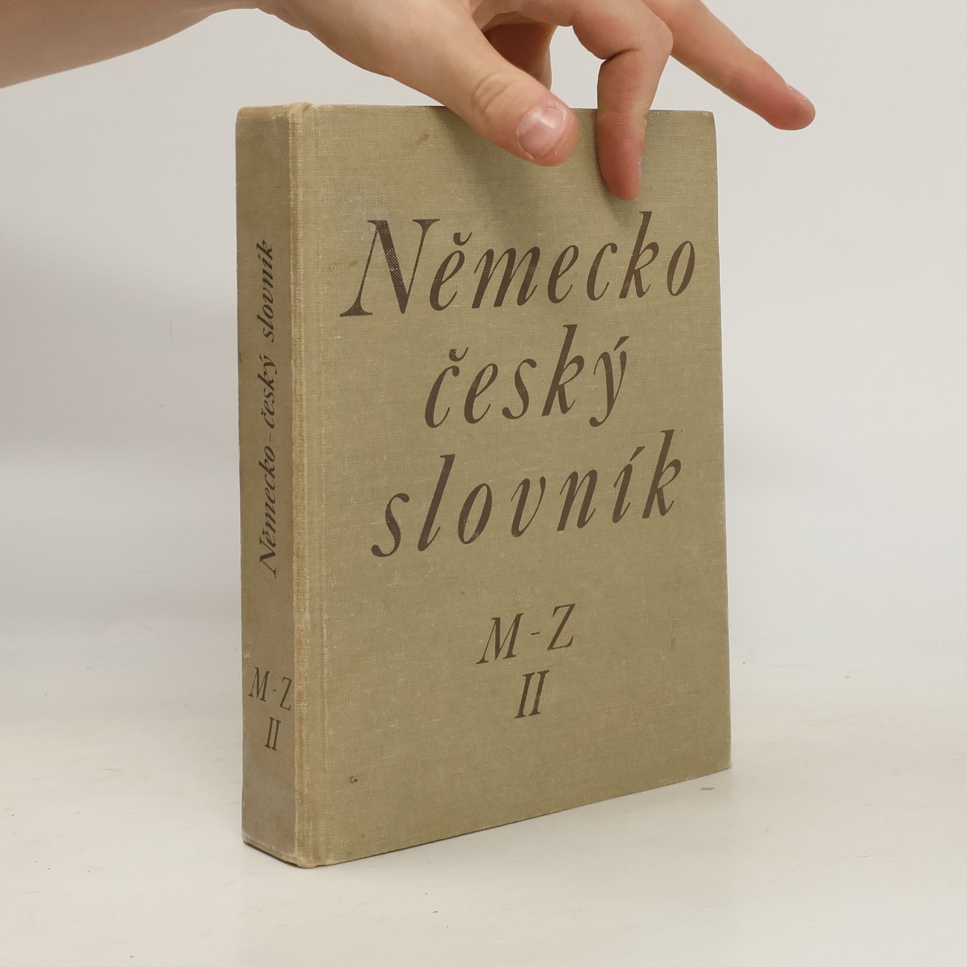 Hugo Siebenschein Německo-český slovník II. M-Z