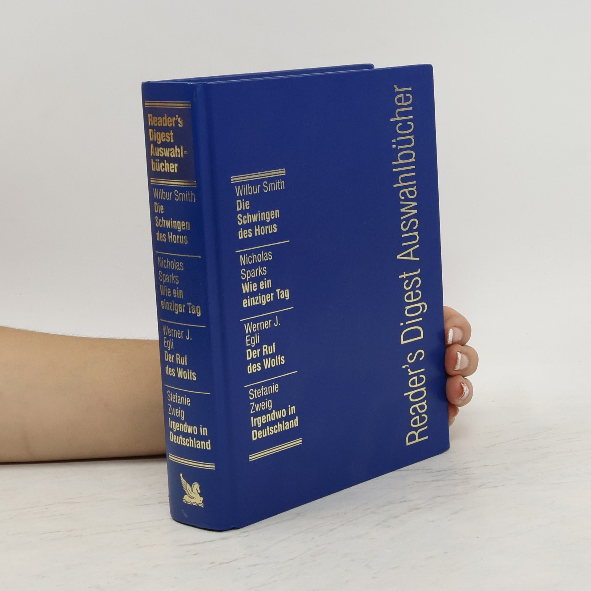Willbur Smith Reader's Digest Auswahlbücher. Die Schwingen des Horus, Wie ein einziger Tag, Der Ruf des Wolfs, Ingerdwo in Deutschland