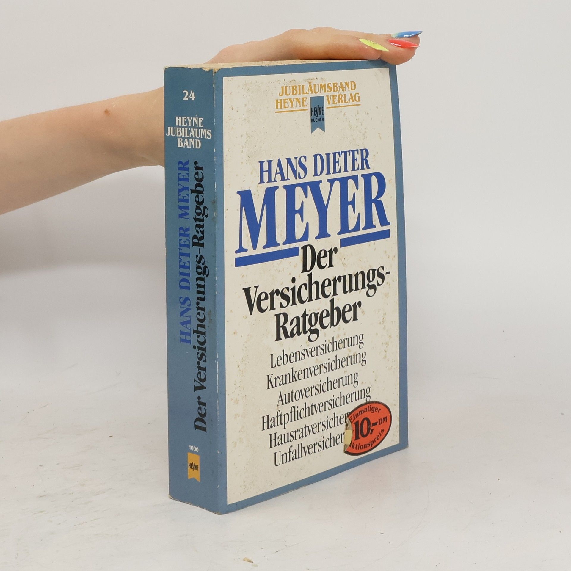 Hans Dieter Meyer Der Versicherungsratgeber