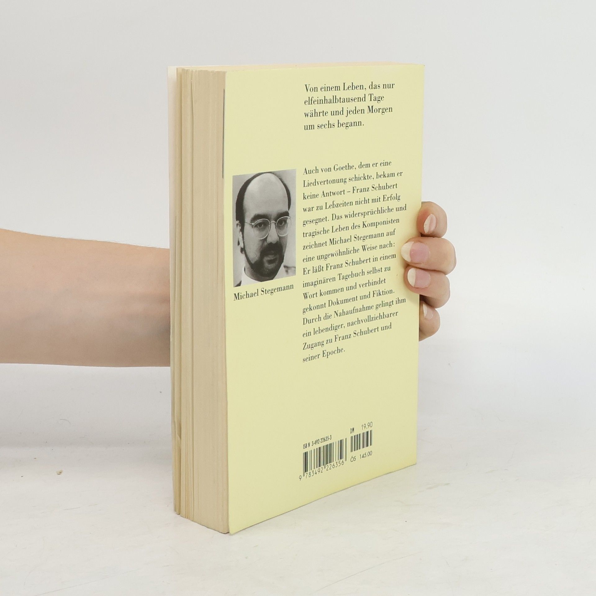 Michael Stegemann "Ich bin zu Ende mit allen Träumen"