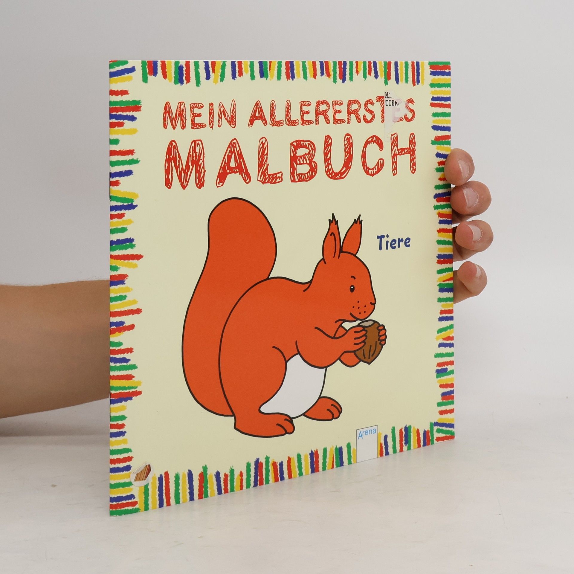 Birgitta Nicolas Mein allererstes Malbuch. Tiere